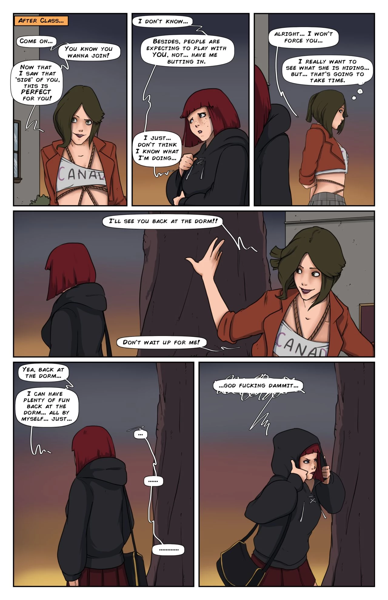 Canada Jones. Prequel porn comic picture 28