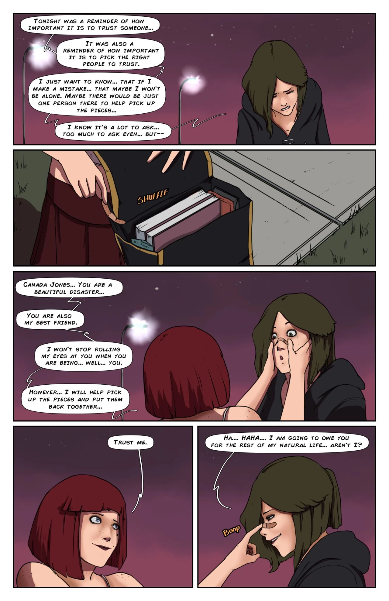 Canada Jones. Prequel porn comic picture 34