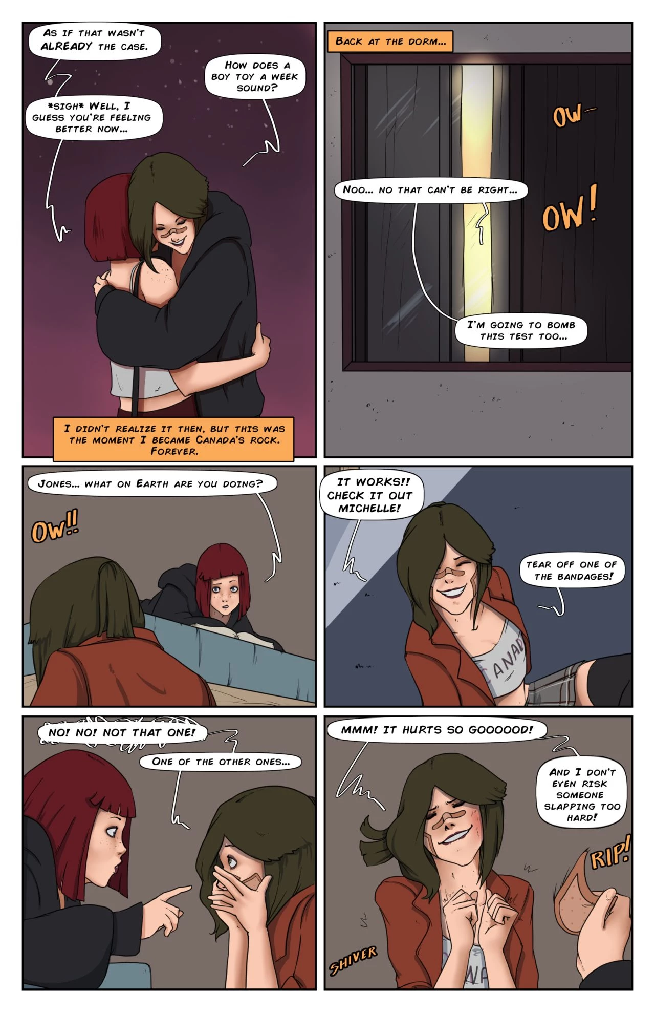 Canada Jones. Prequel porn comic picture 35