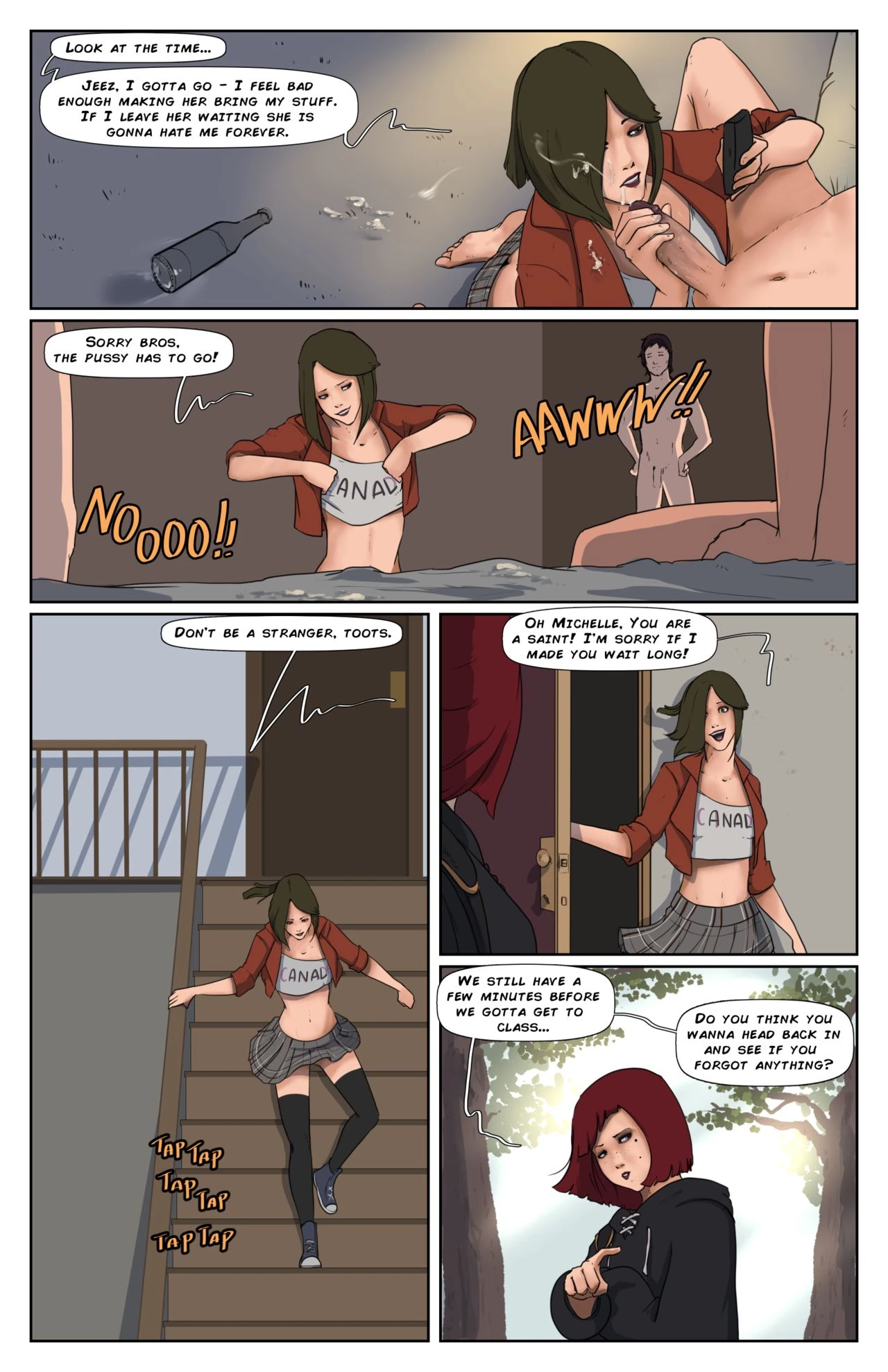 Canada Jones. Prequel porn comic picture 5