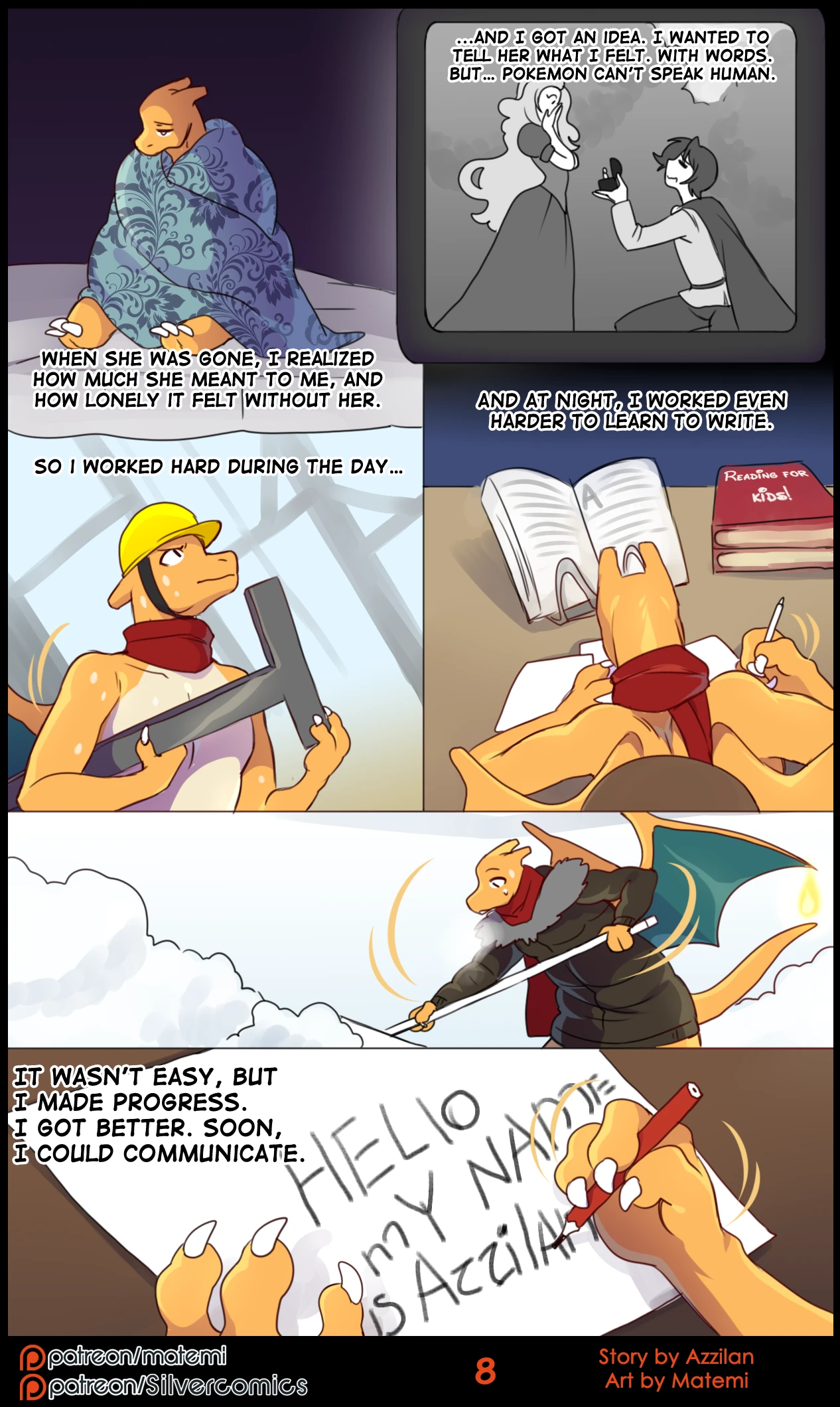 Candle In The Dark porn comic picture 9