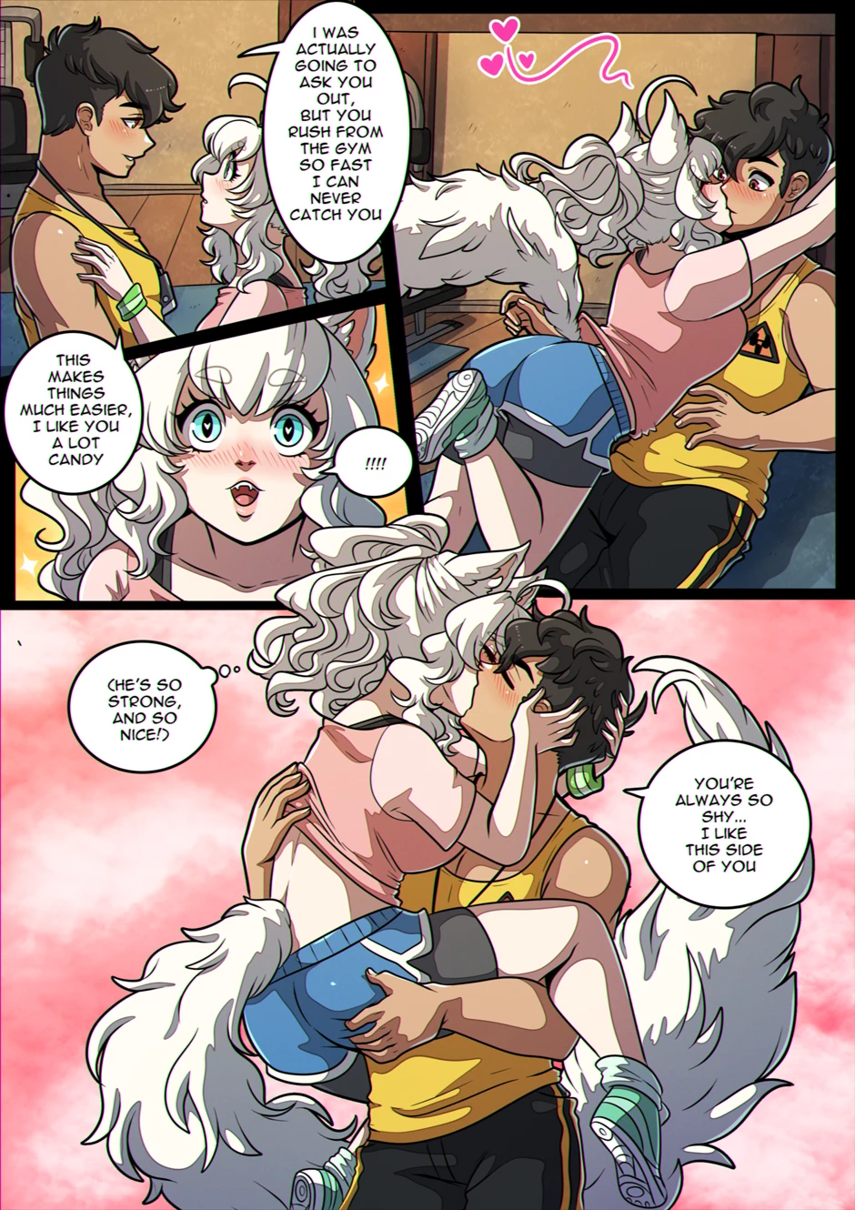 Candy's Workout porn comic picture 11