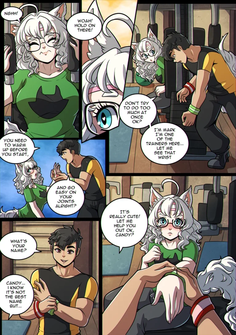 Candy's Workout porn comic picture 4