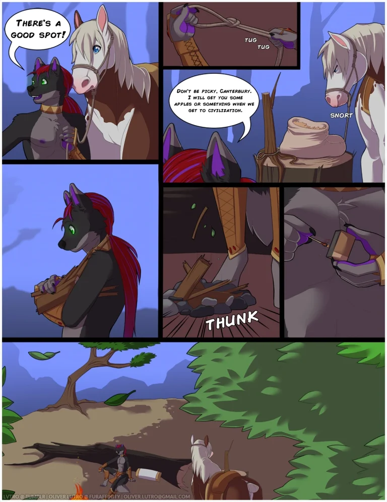 Canterbury Tails porn comic picture 1