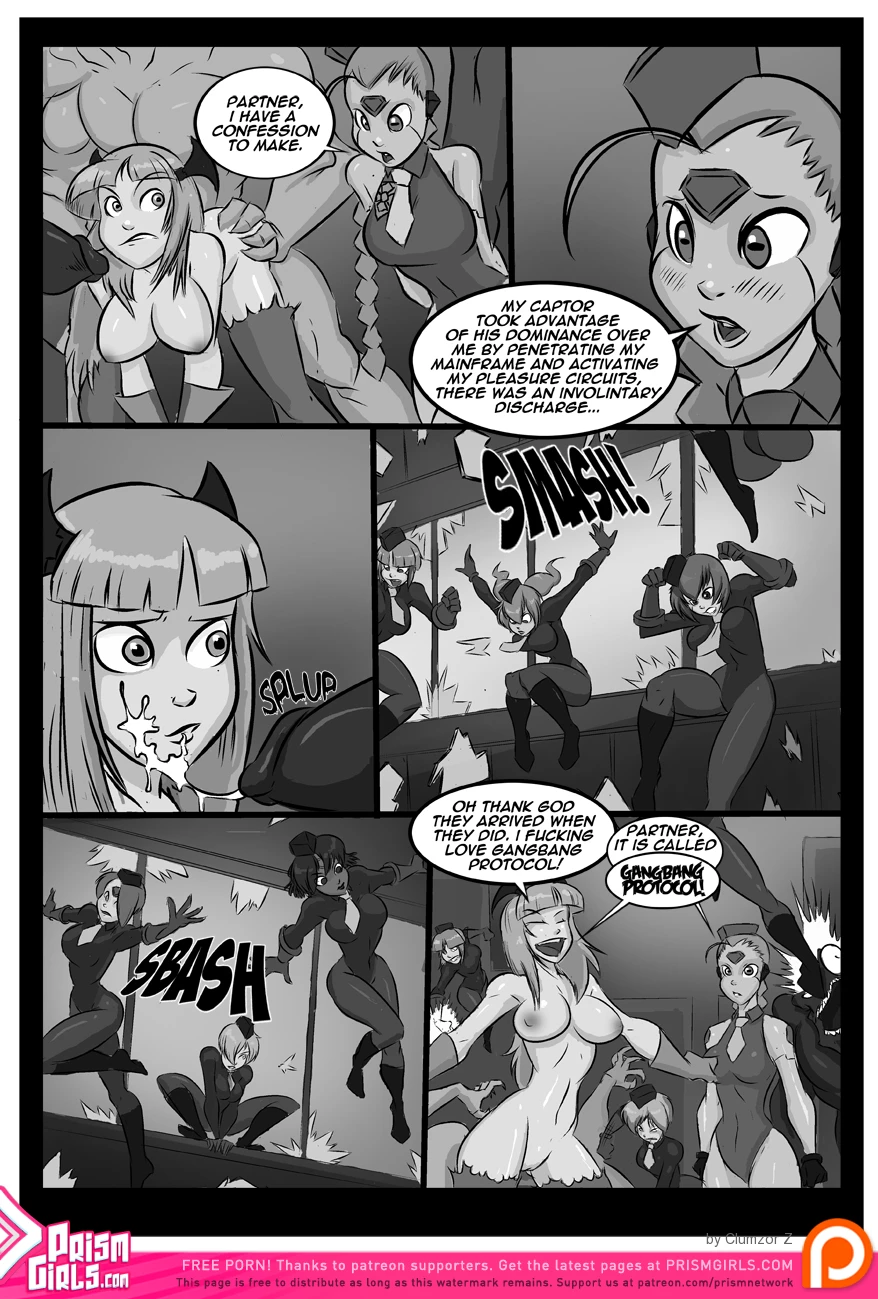 Capcops porn comic picture 11