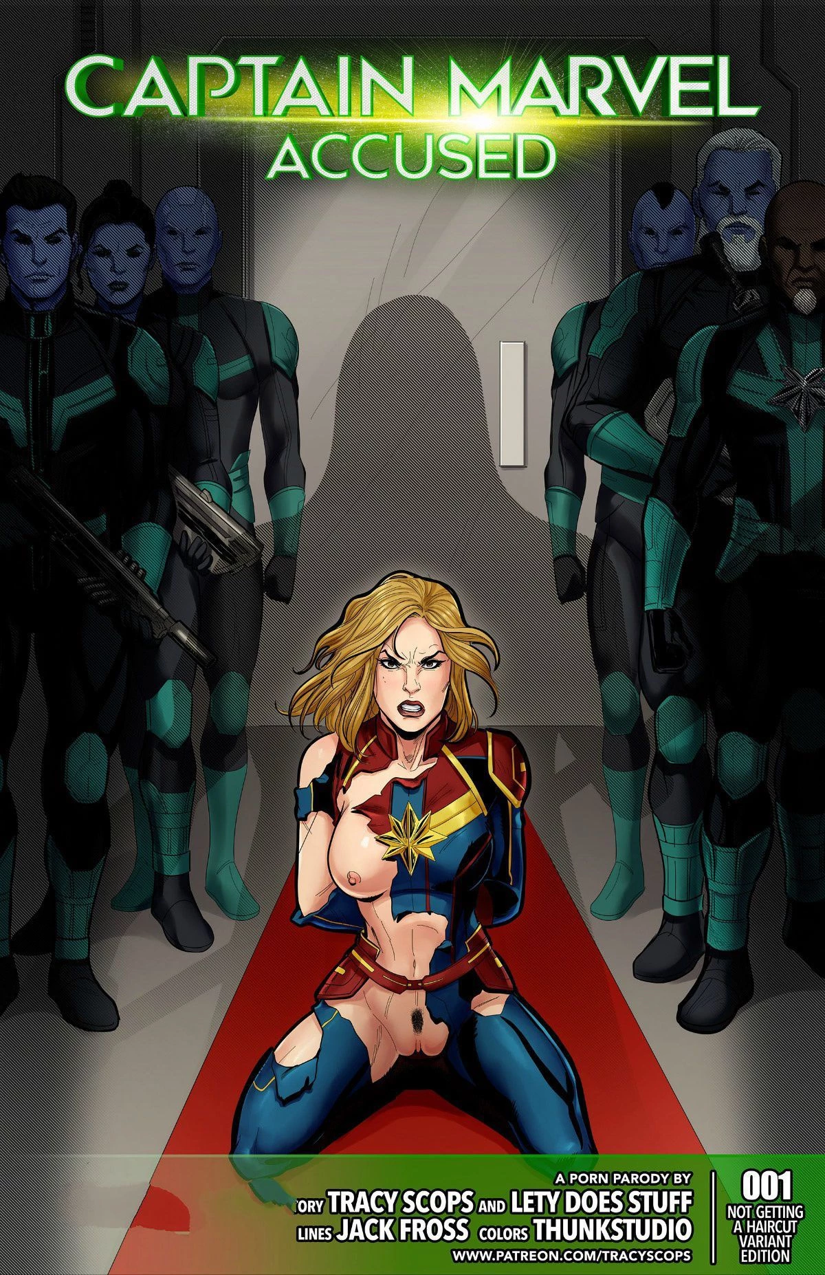 Captain Marvel - Accused porn comic picture 1