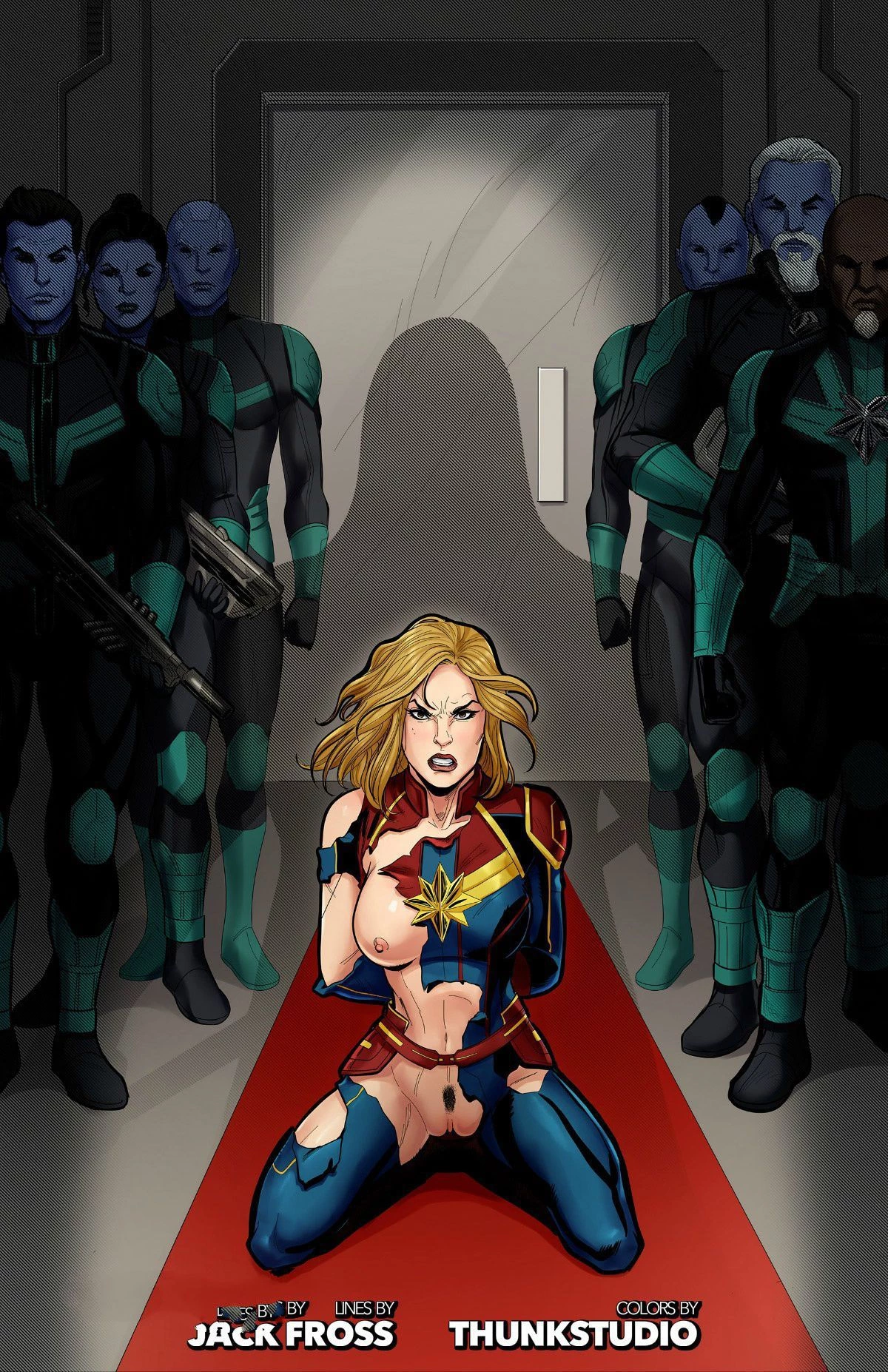 Captain Marvel - Accused porn comic picture 11