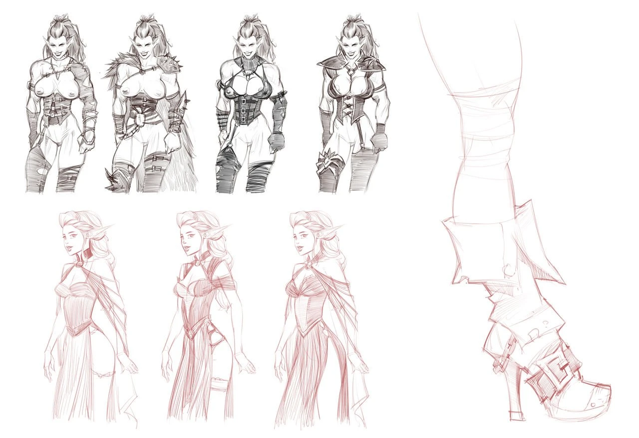 Captive of the Orcs [Futa] porn comic picture 30