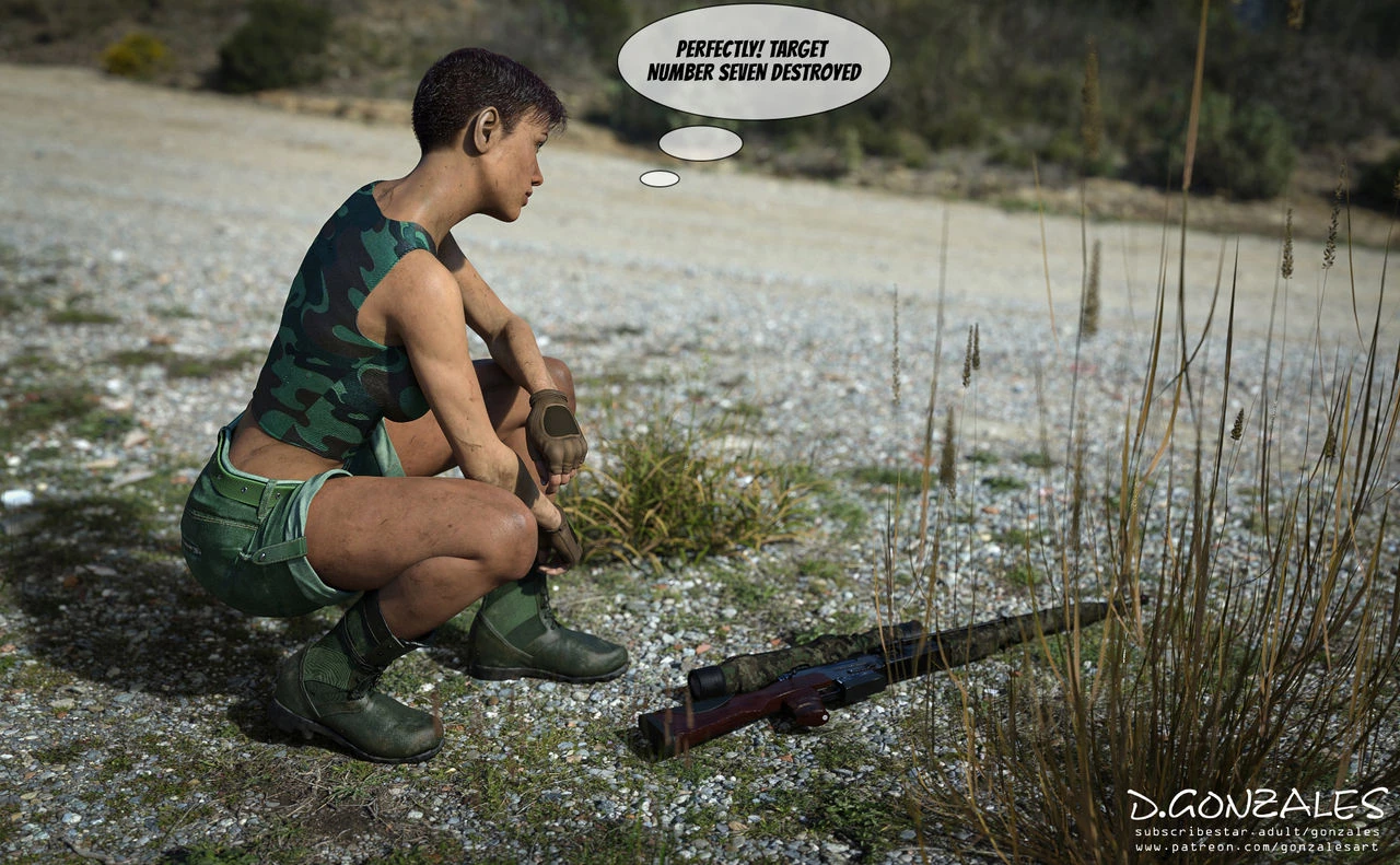 Captive Sniper porn comic picture 6