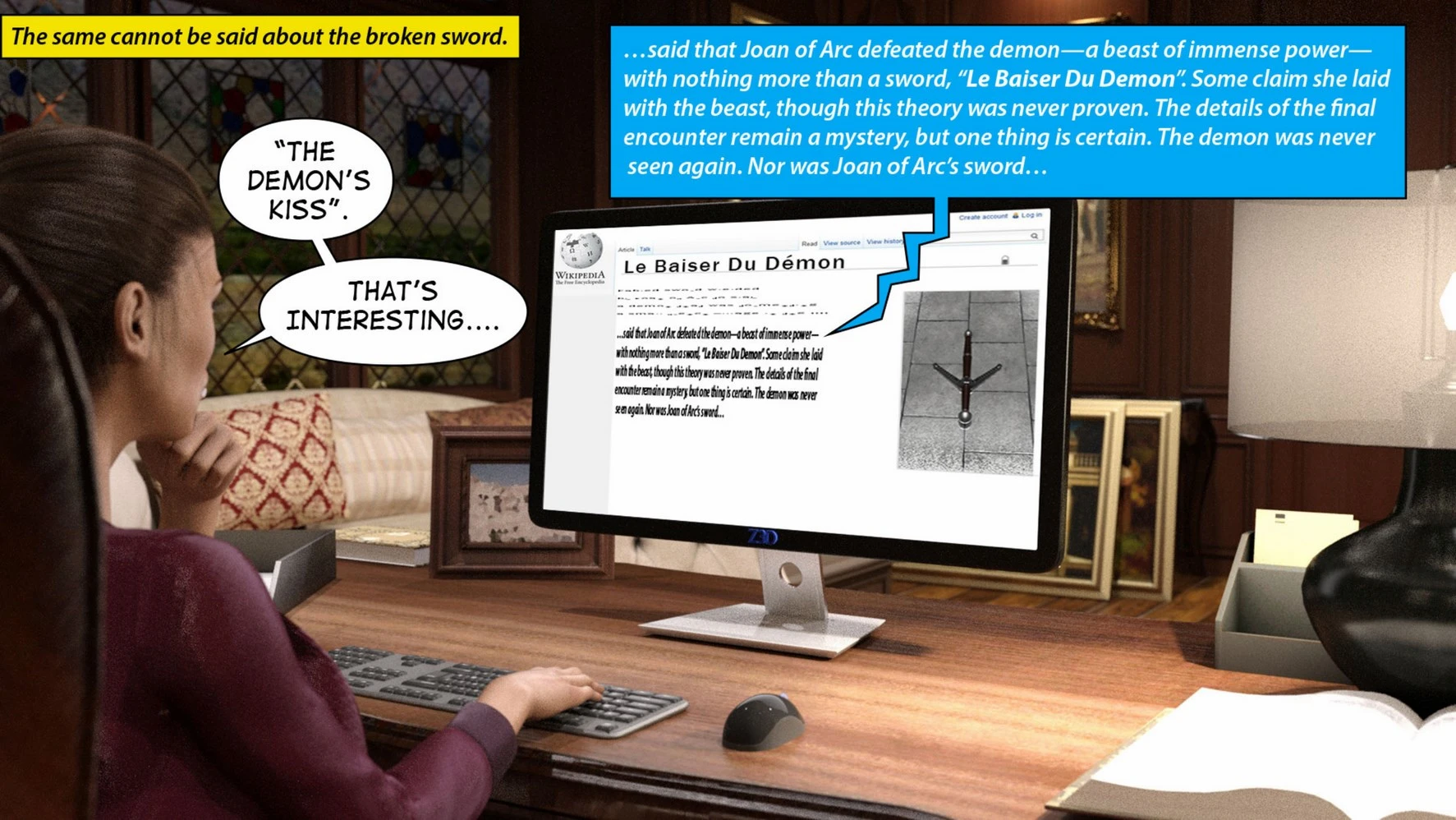 Cara Lox – The Demon’s Kiss porn comic picture 11