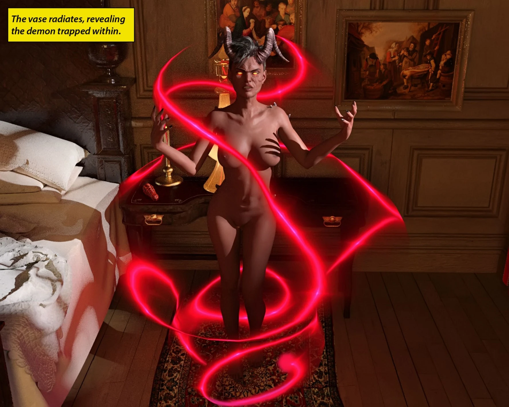 Cara Lox – The Demon’s Kiss porn comic picture 24