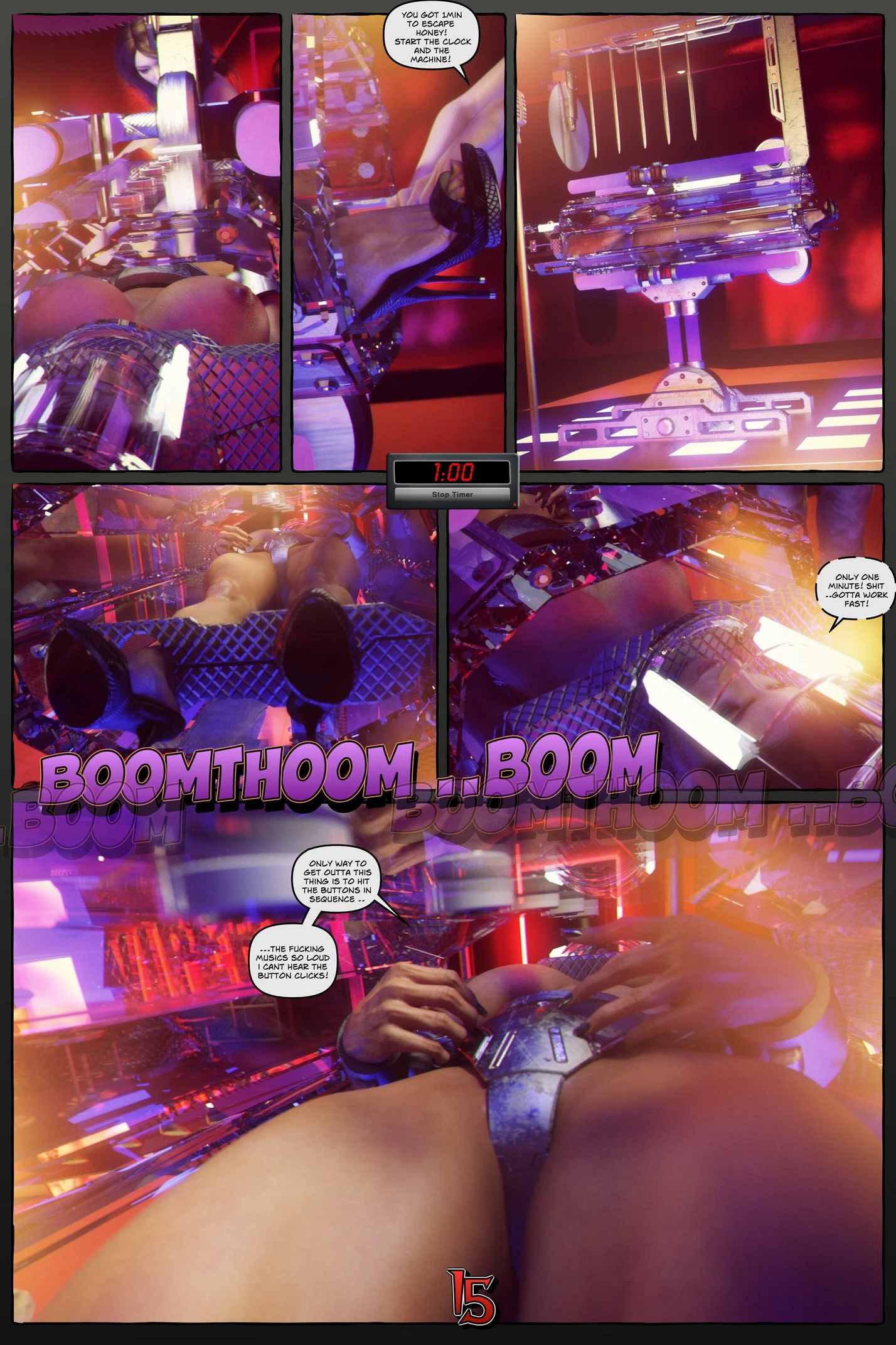 Carey Carter: Origins porn comic picture 16