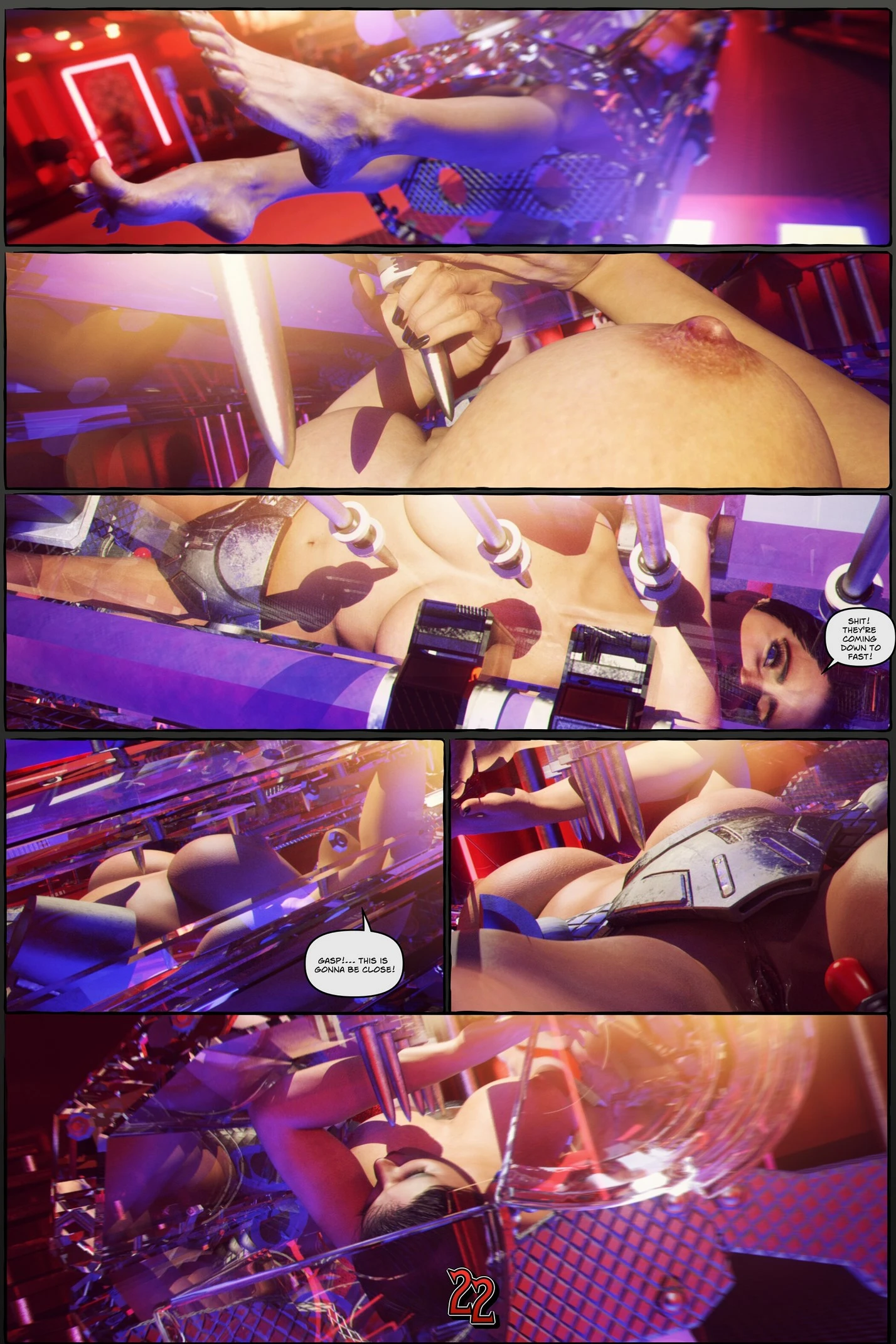 Carey Carter: Origins porn comic picture 22