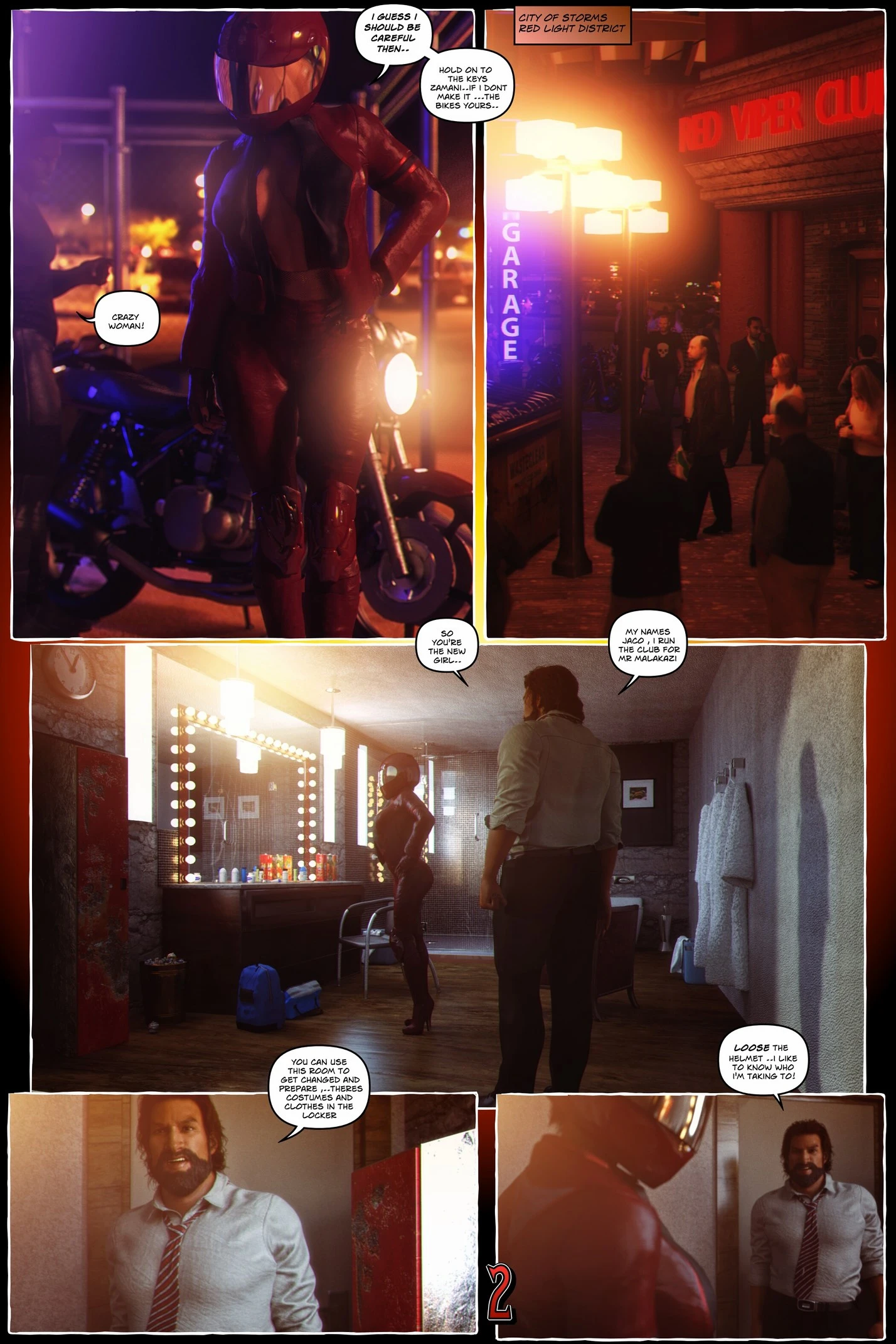 Carey Carter: Origins porn comic picture 3