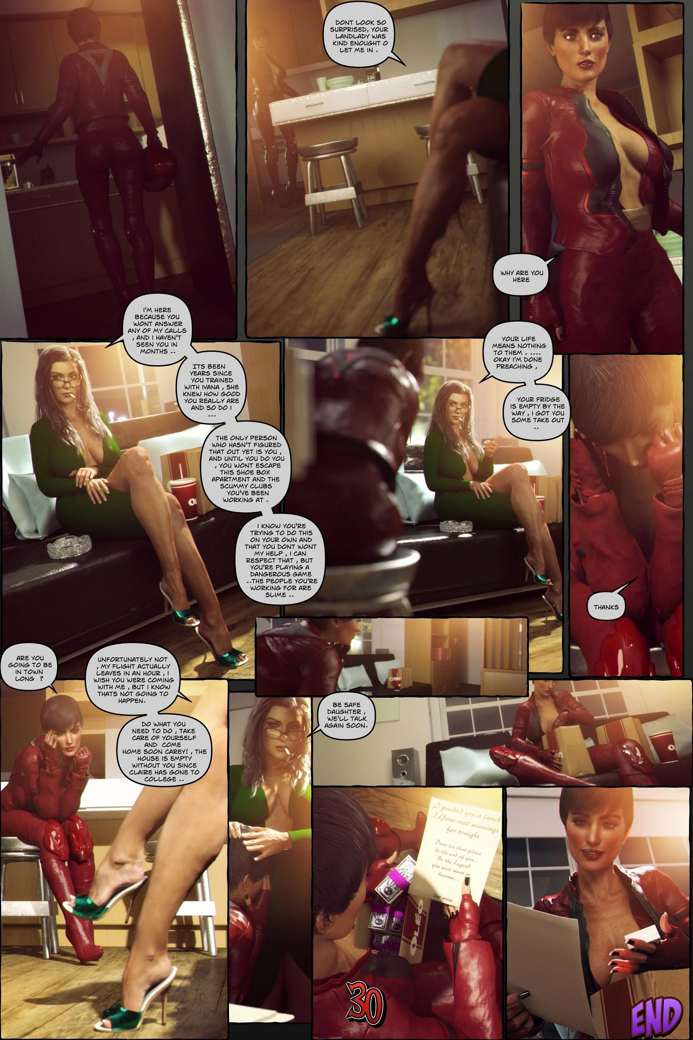 Carey Carter: Origins porn comic picture 30