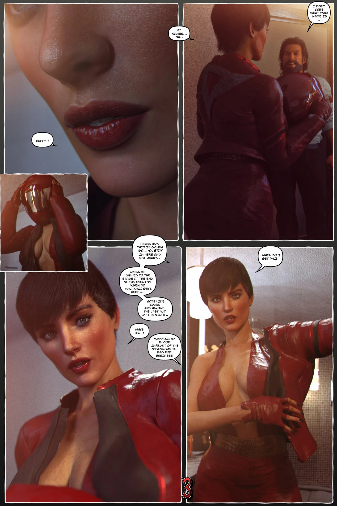 Carey Carter: Origins porn comic picture 4