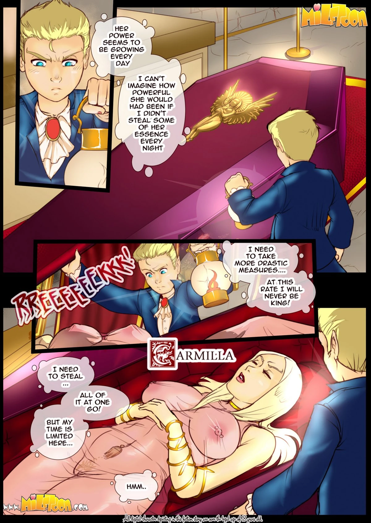 Carmela porn comic picture 3