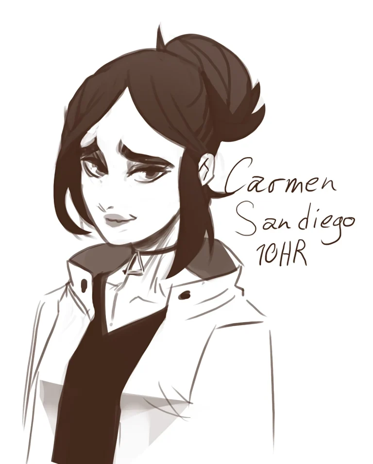 Carmen Sandiego 10hr porn comic picture 1