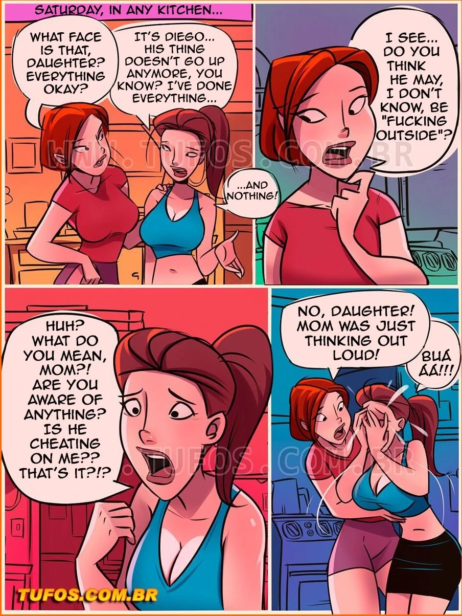 Casa de mae Joana "House of Mom Joana" porn comic picture 3