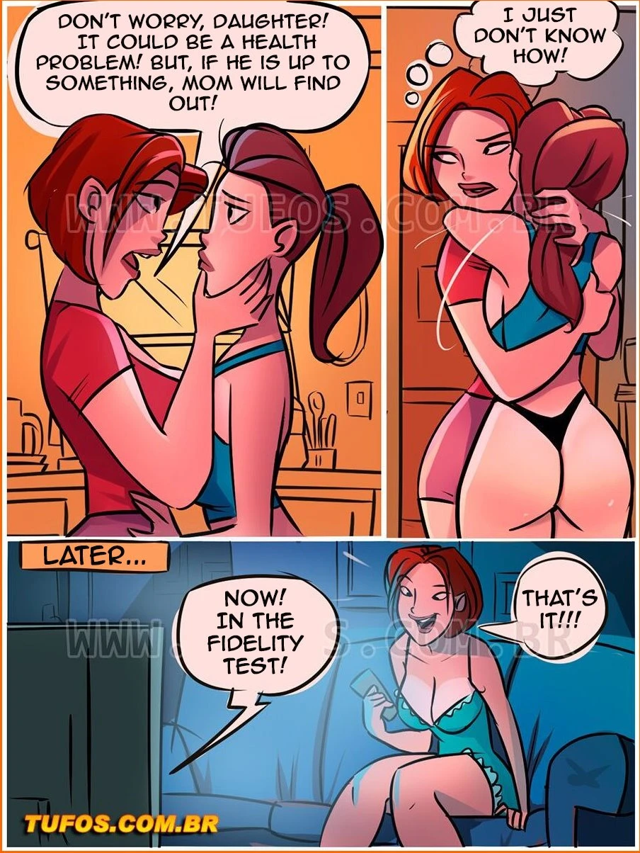 Casa de mae Joana "House of Mom Joana" porn comic picture 4