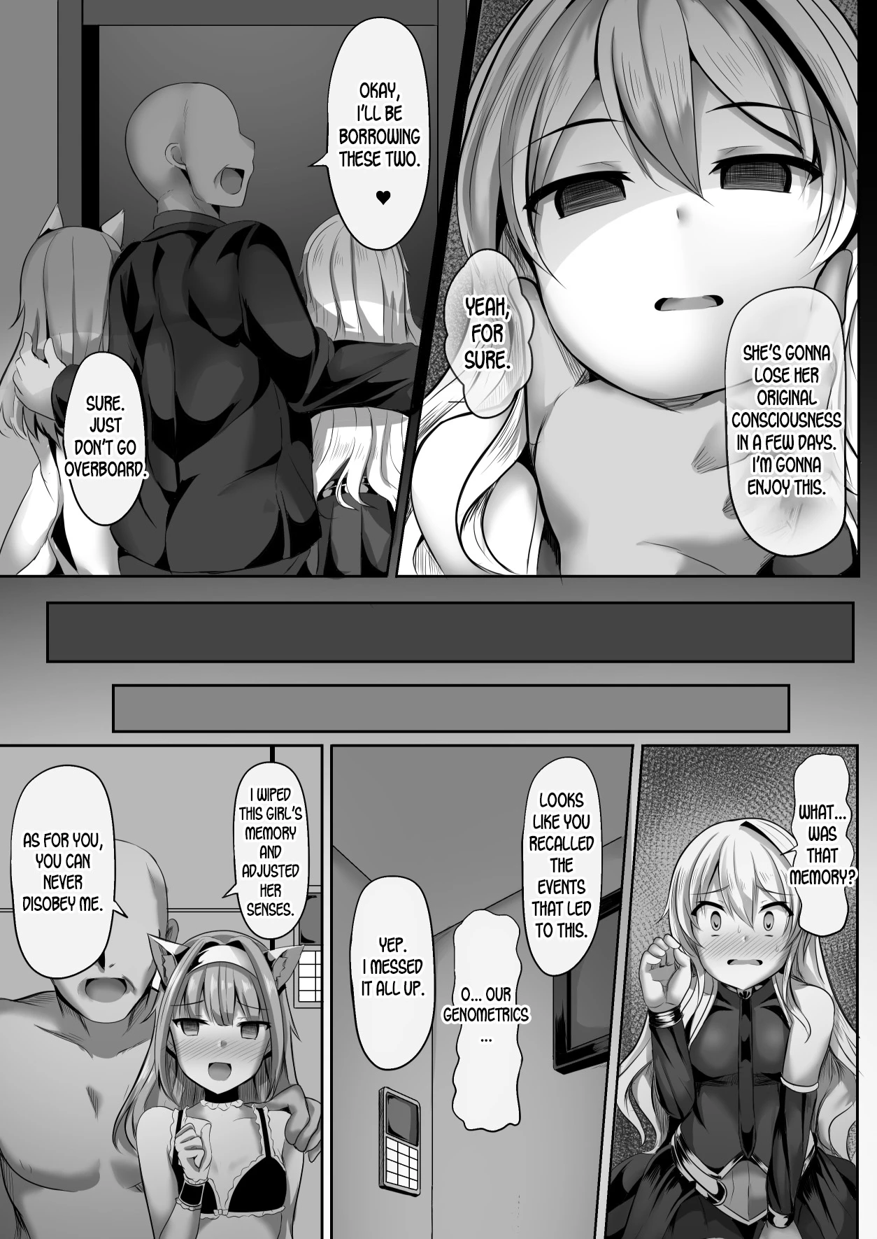 Cass & Sarly Hypno porn comic picture 5