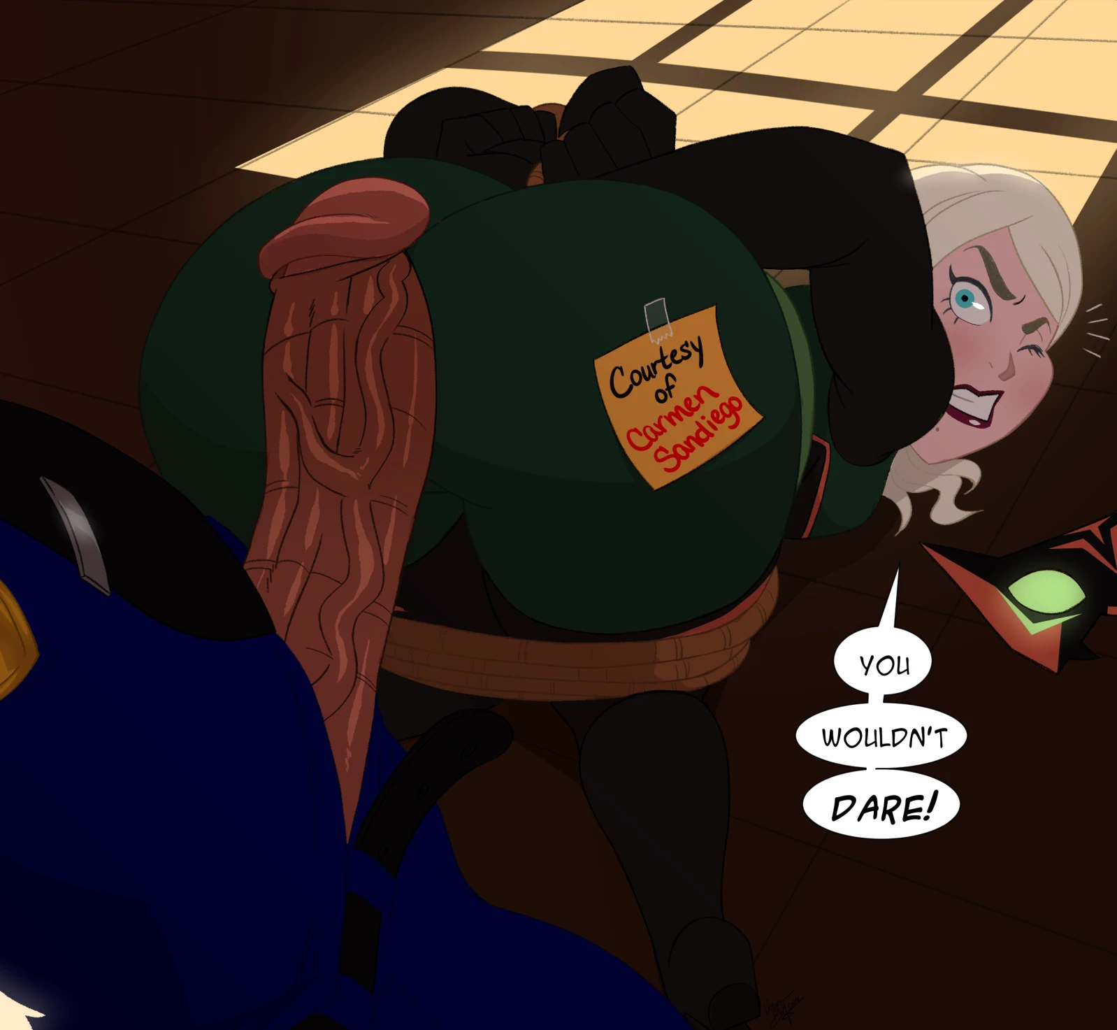 Catch a Tigress By The Tail porn comic picture 2