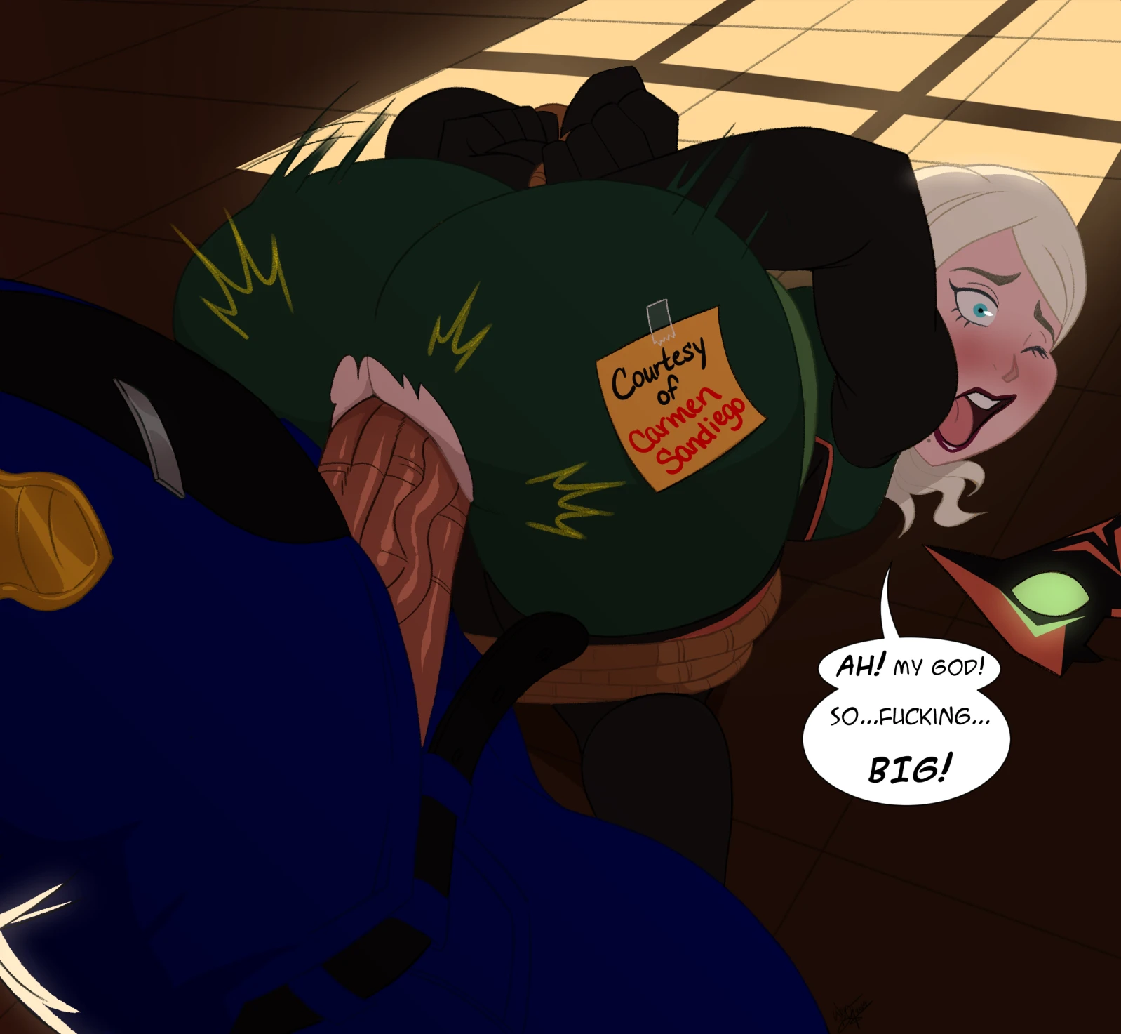 Catch a Tigress By The Tail porn comic picture 3