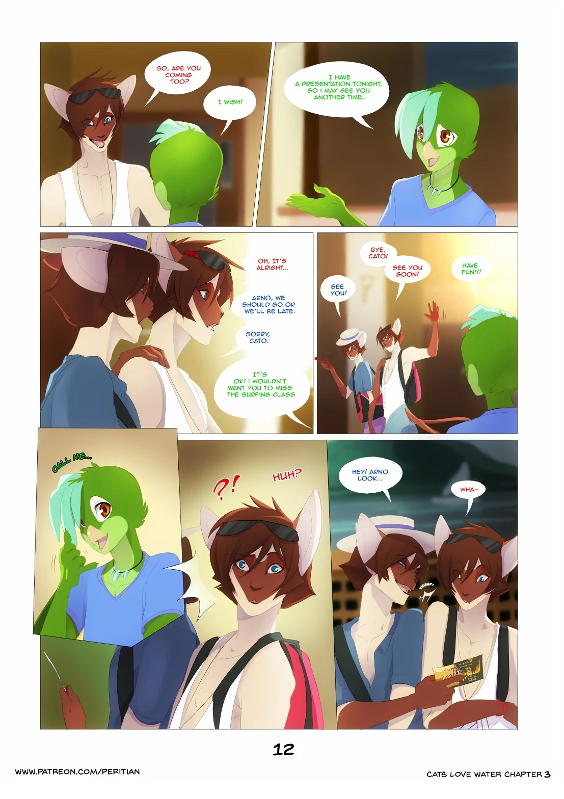 Cats Love Water 3 porn comic picture 13