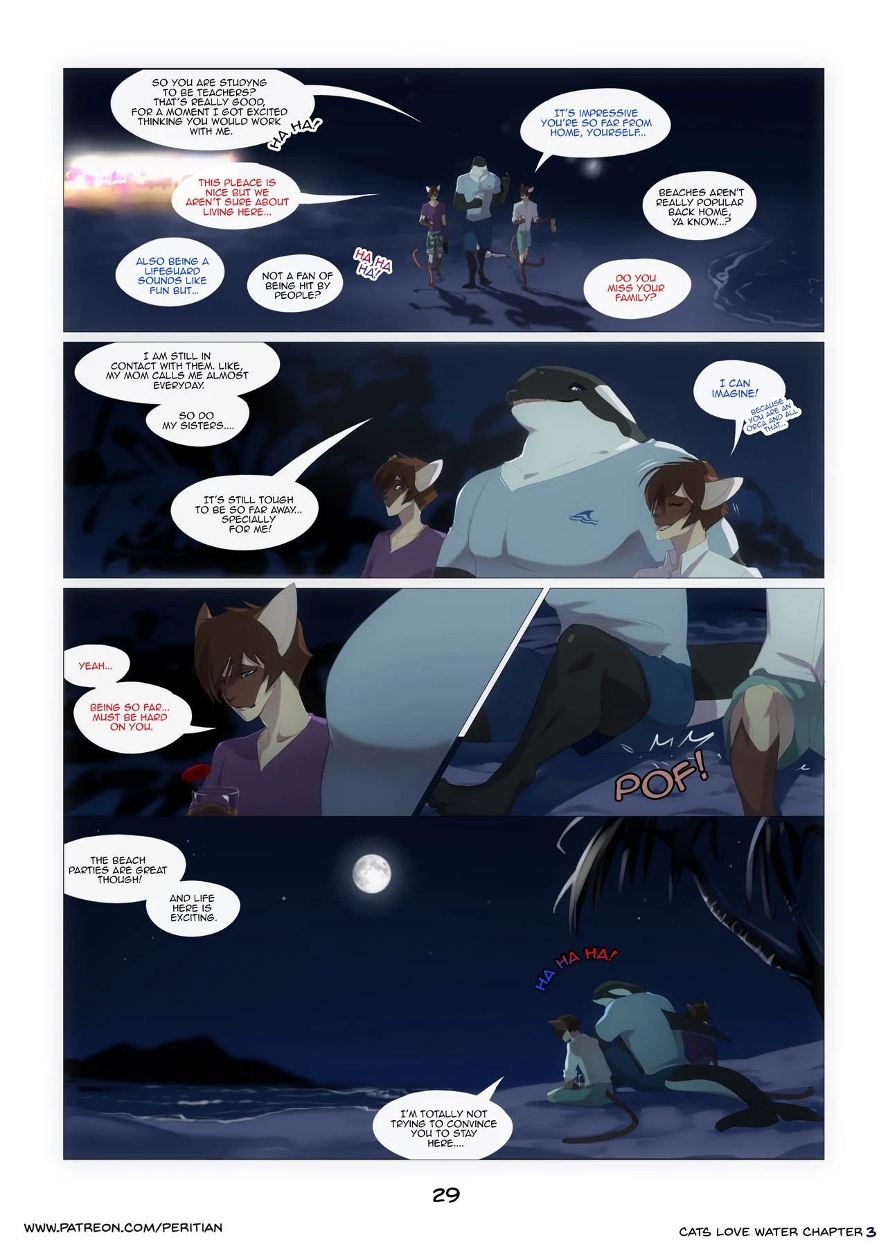 Cats Love Water 3 porn comic picture 30