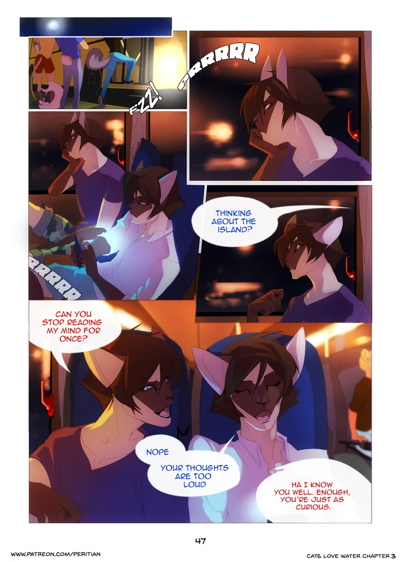 Cats Love Water 3 porn comic picture 48