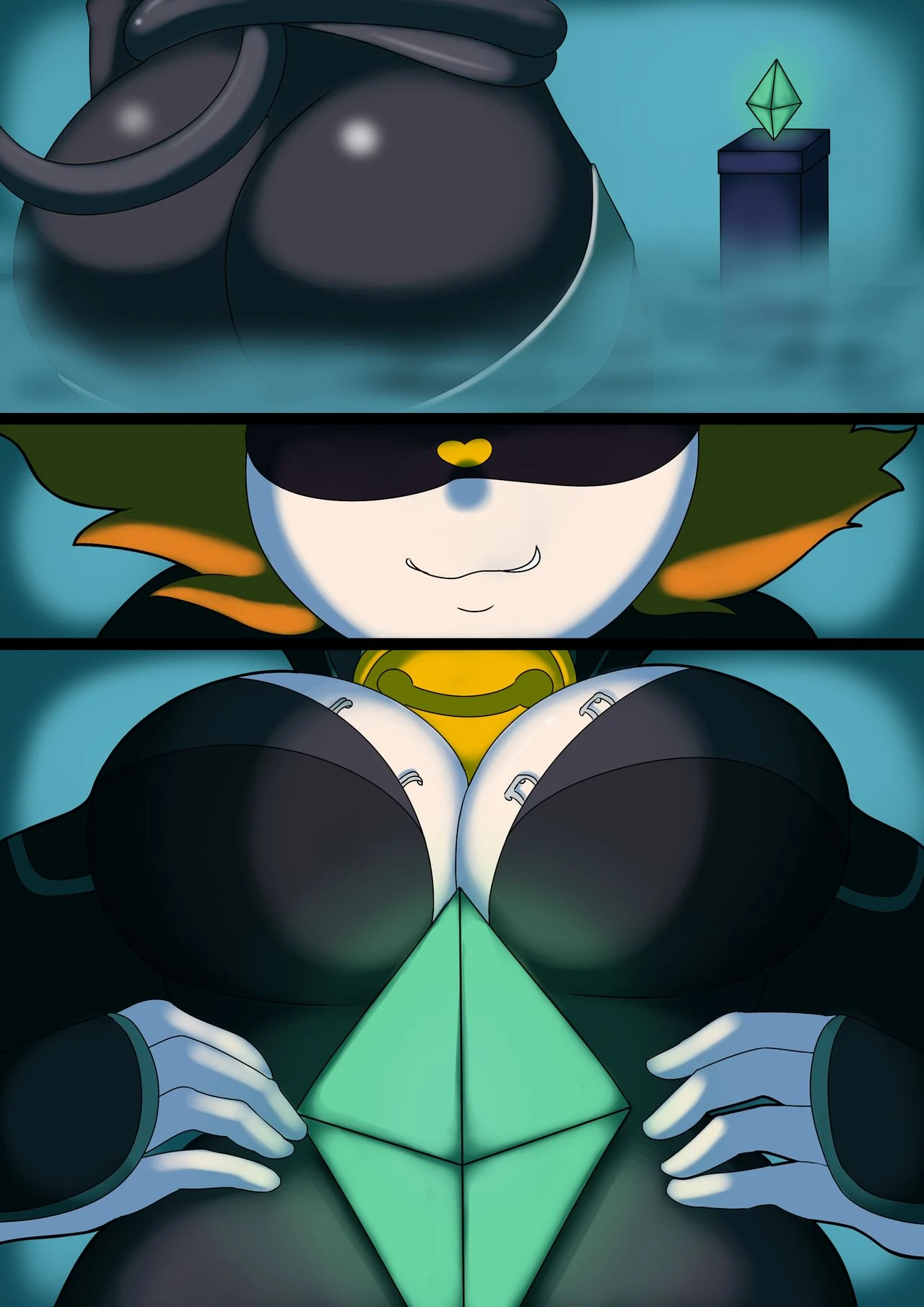 Catwoman’s Jewel Heist porn comic picture 1