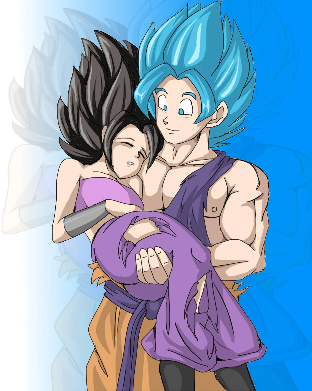 Caulifla's Toy porn comic picture 1