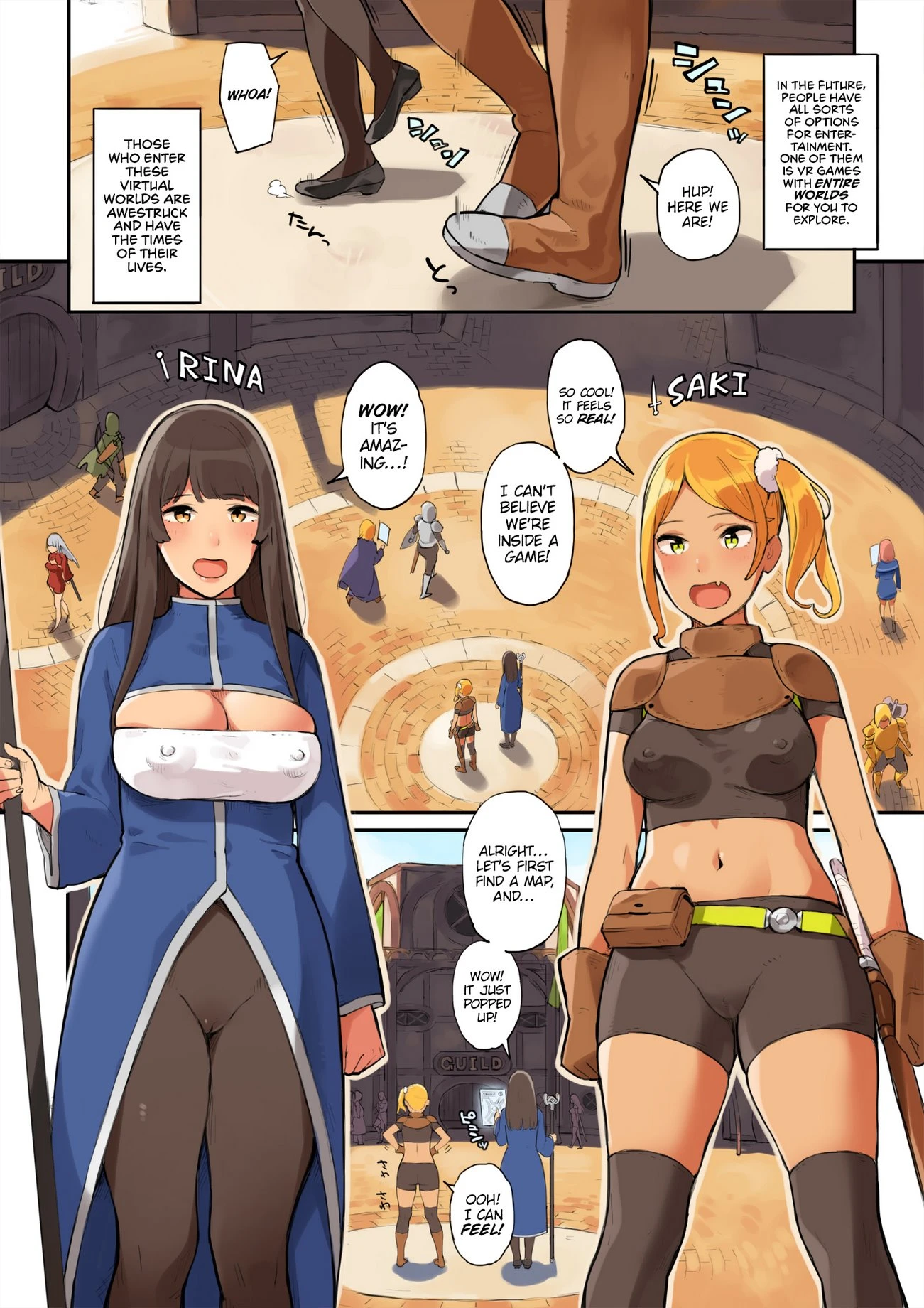 Caution: Playing with the Body Proportion Sliders Could Have Unforeseeable Cocksequences porn comic picture 2