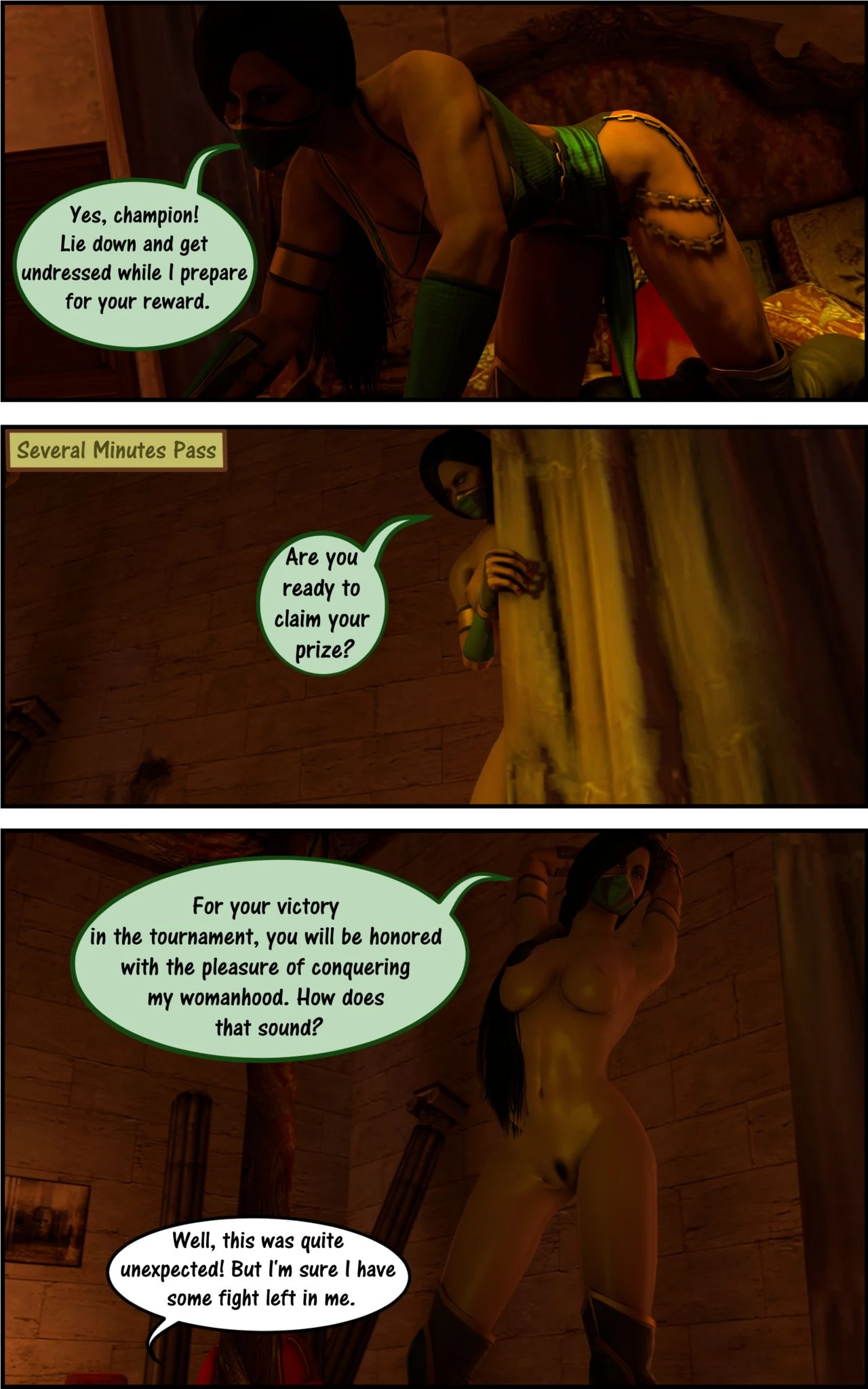 Champion´s Reward porn comic picture 2