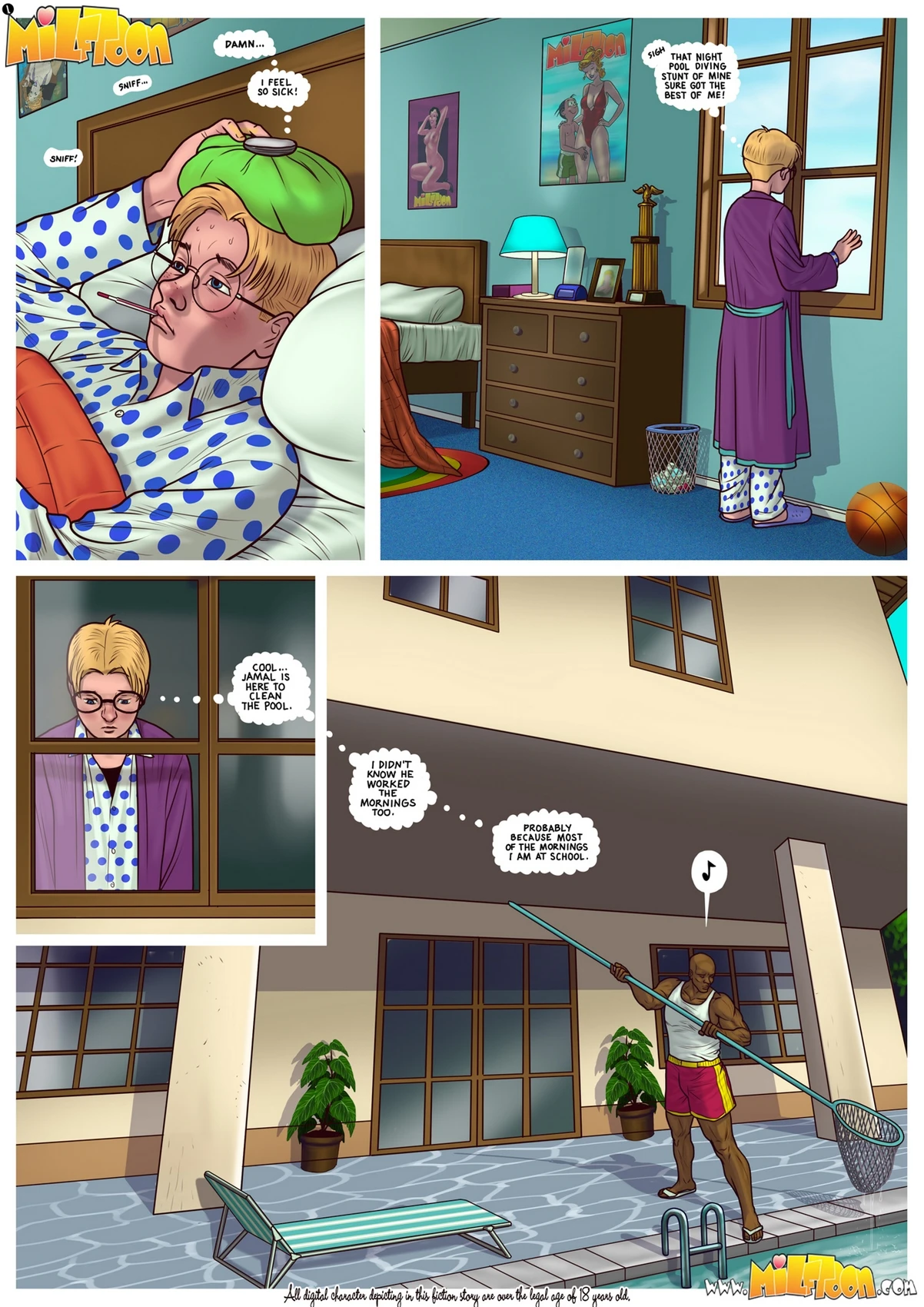 Chasing Cory Chase porn comic picture 2