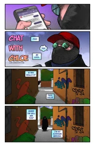 Chat with Chloe 2 porn comic picture 1