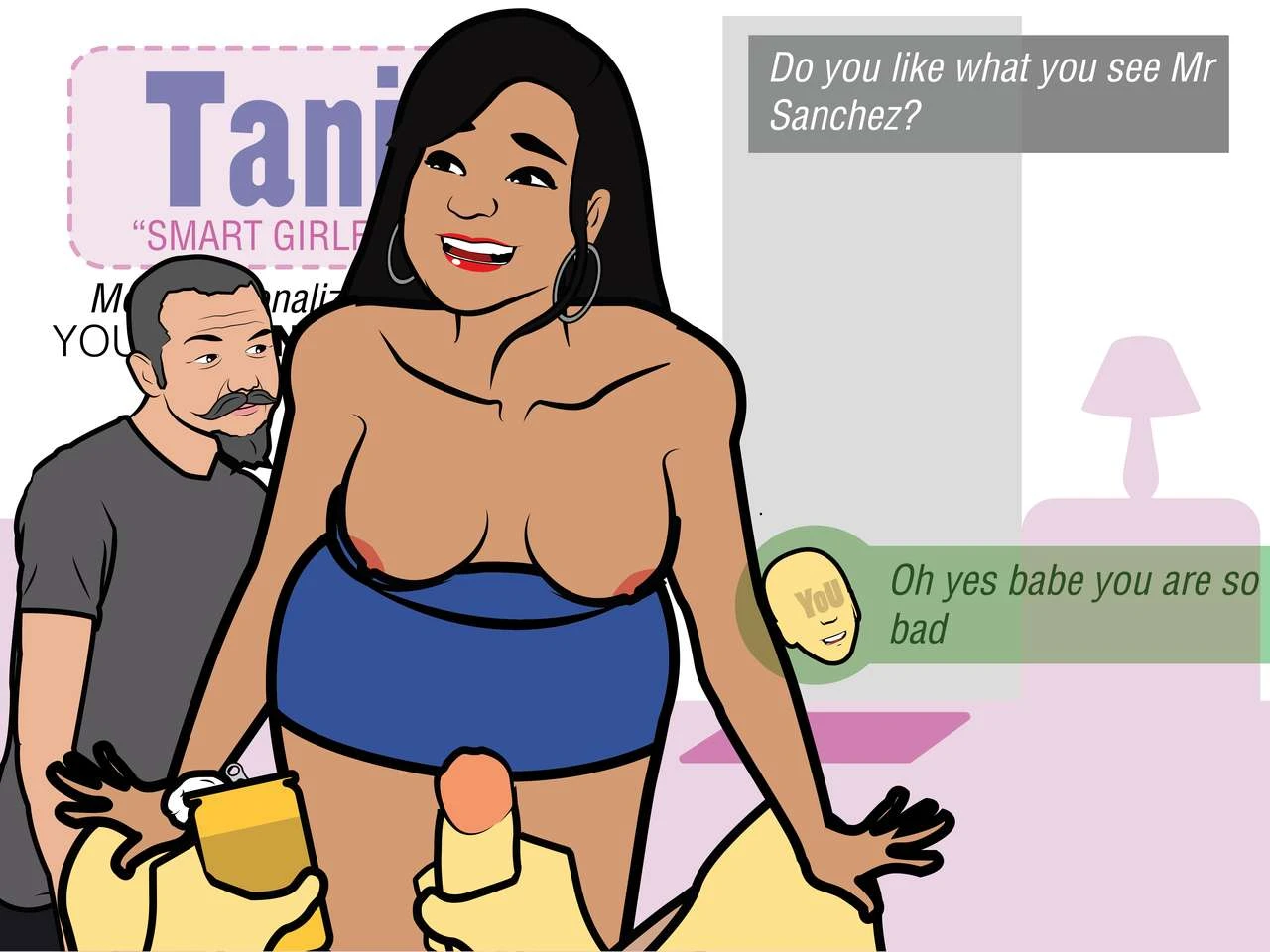 Cheating Latina Girlfriend Tania porn comic picture 11