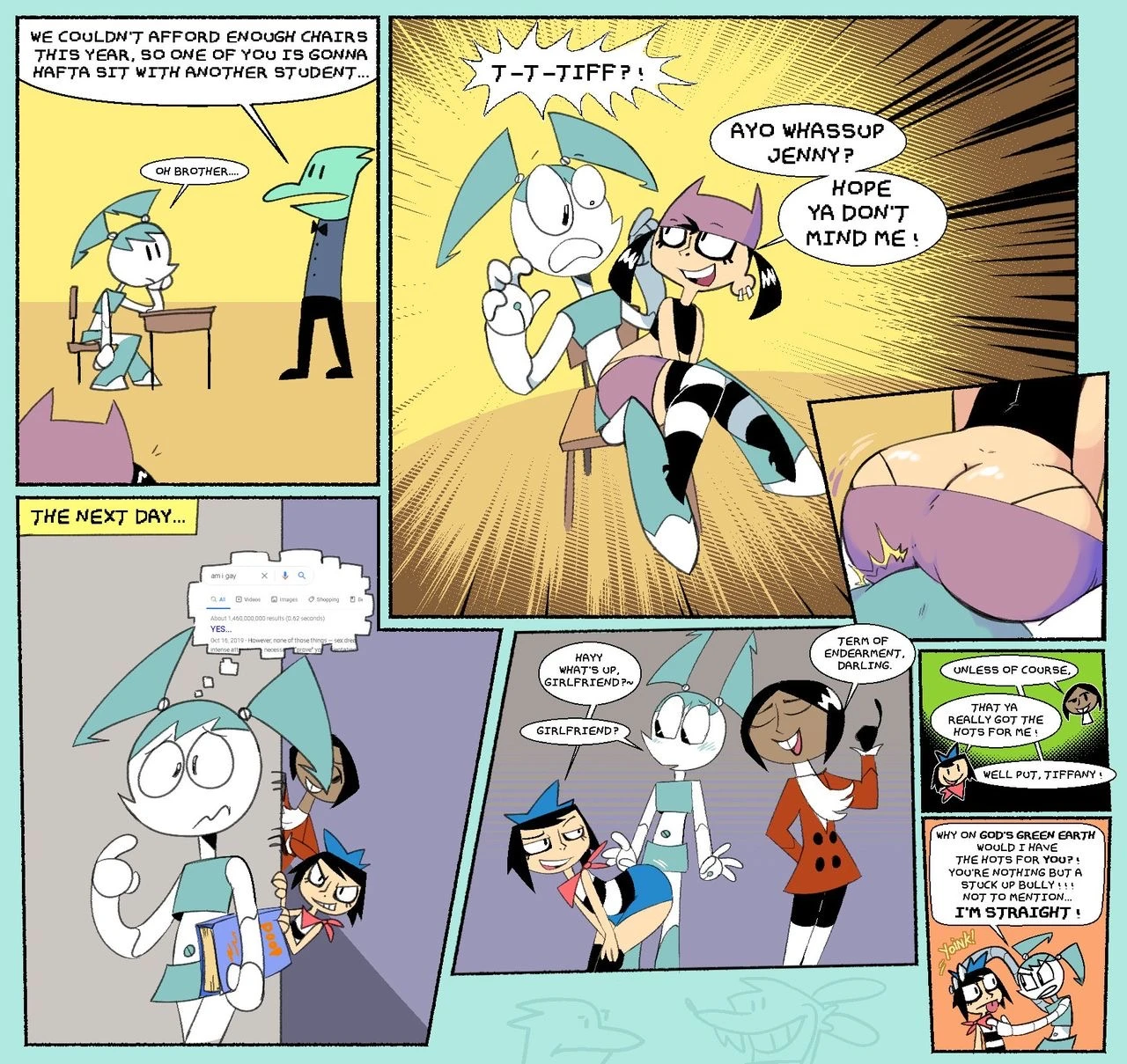 Cheats like a booty porn comic picture 1