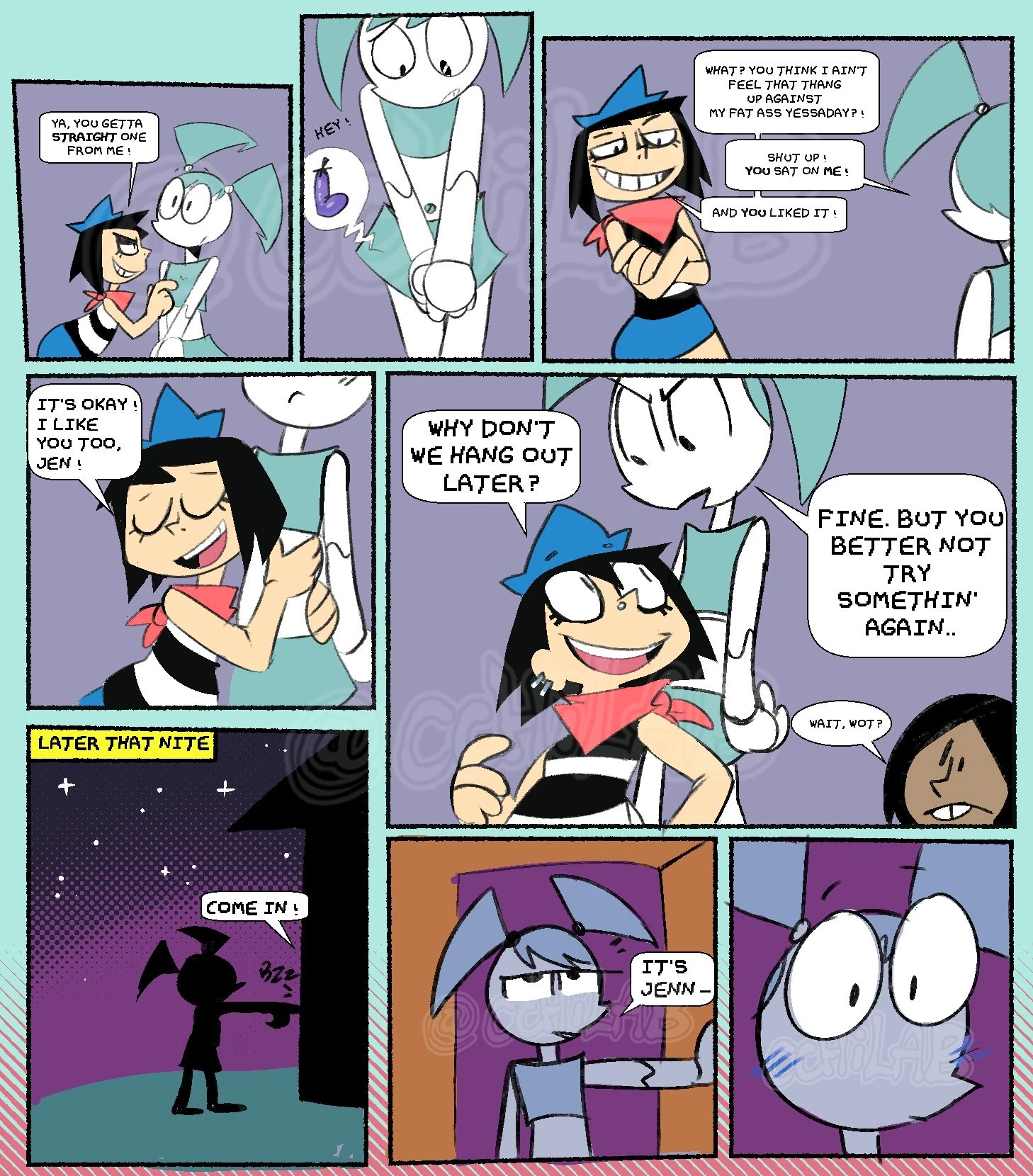 Cheats like a booty porn comic picture 2