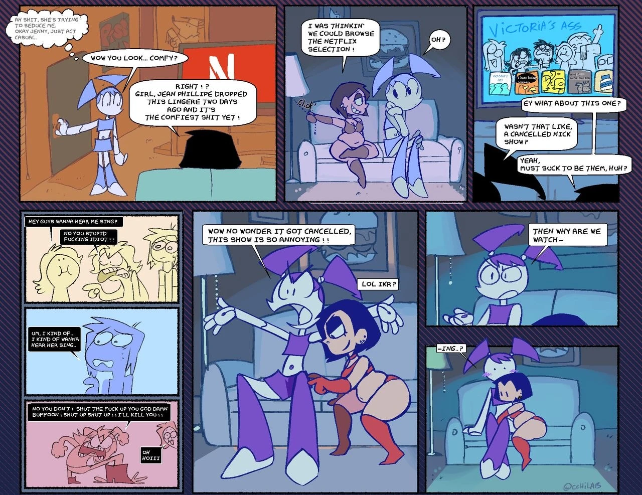 Cheats like a booty porn comic picture 4