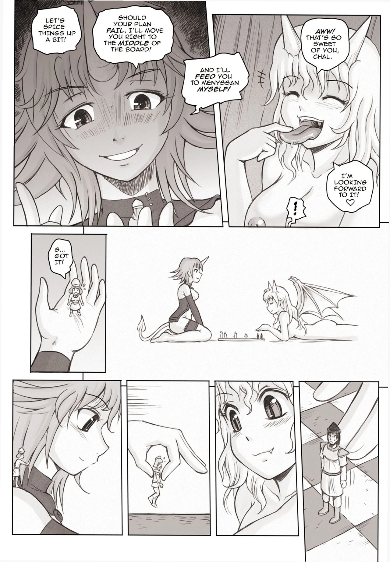 Check and Mate porn comic picture 12