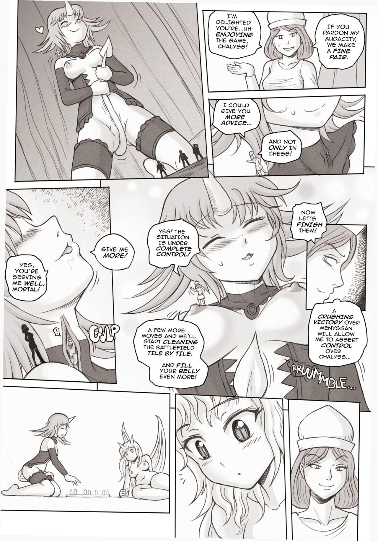 Check and Mate porn comic picture 38