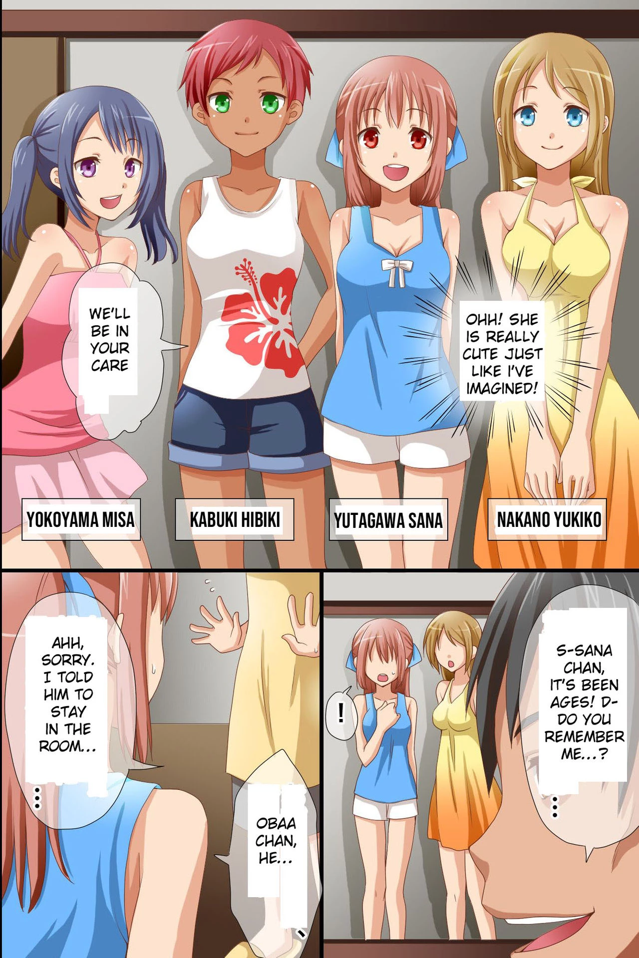 Cheeky nieces came to play, so I used a magical mirror to make them my cute obedient slaves porn comic picture 4