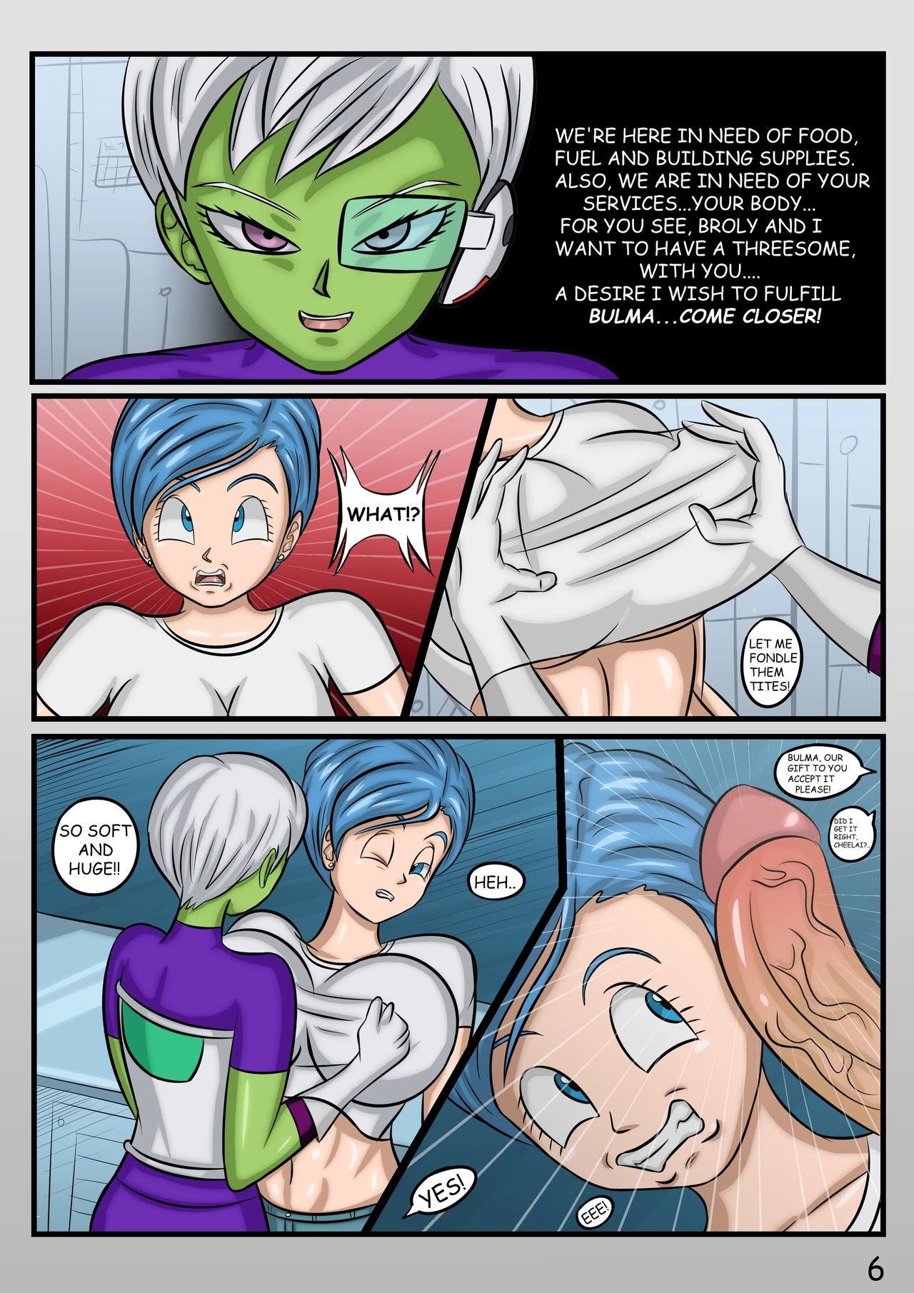 Cheelai's Desires porn comic picture 7