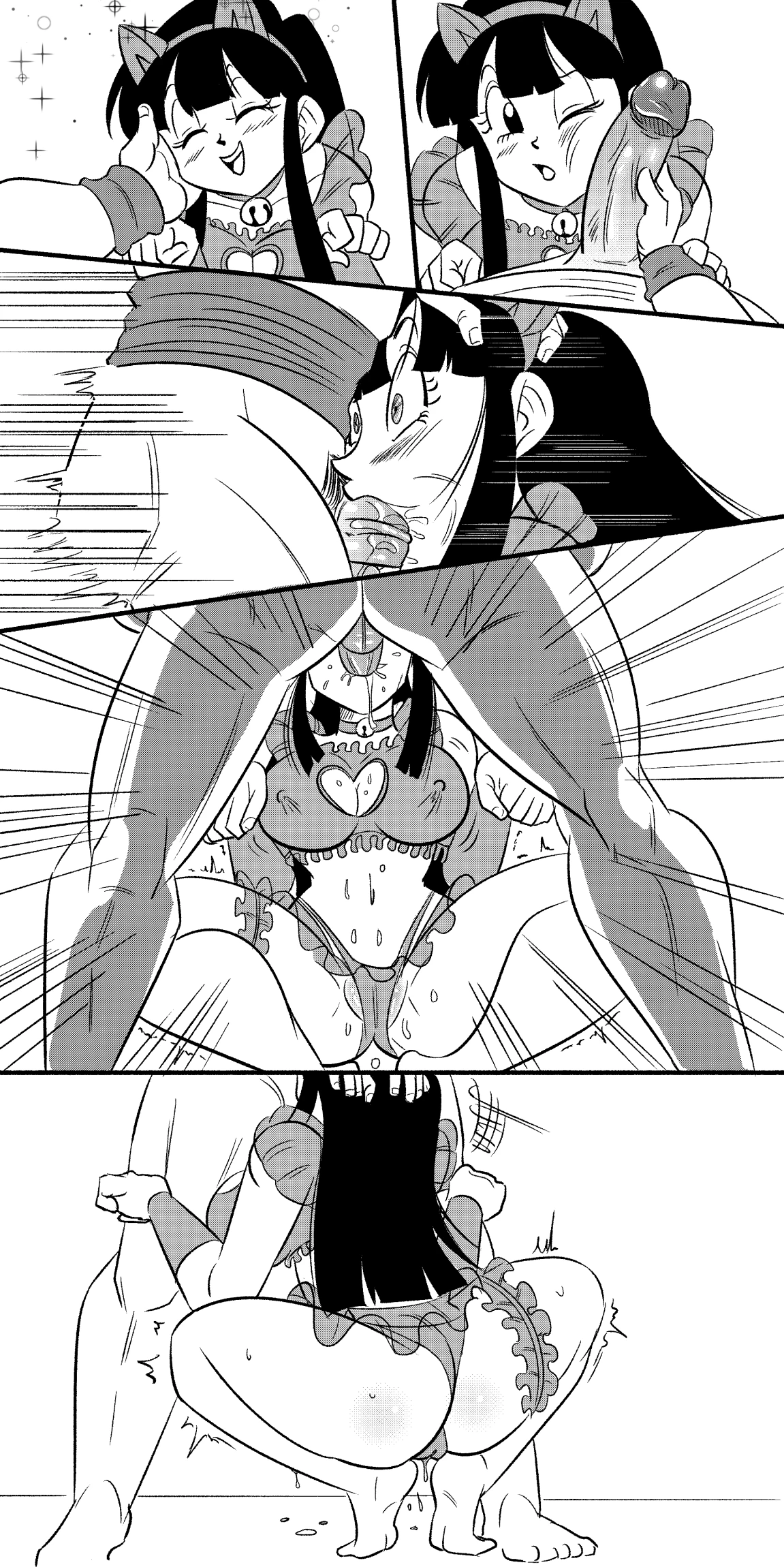 Chichi's Valentine Meow porn comic picture 2