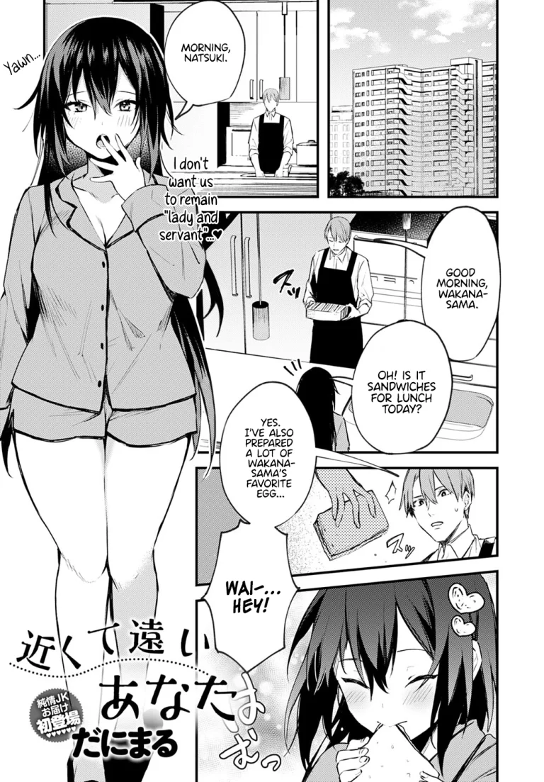 Chikakute Tooi Anata porn comic picture 1