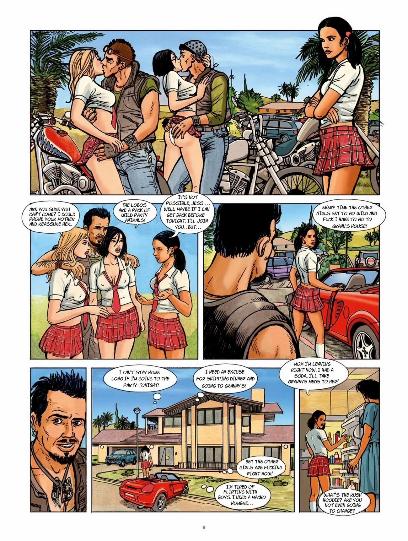 Childrens Stories for Perverts. Little Red Rider porn comic picture 7