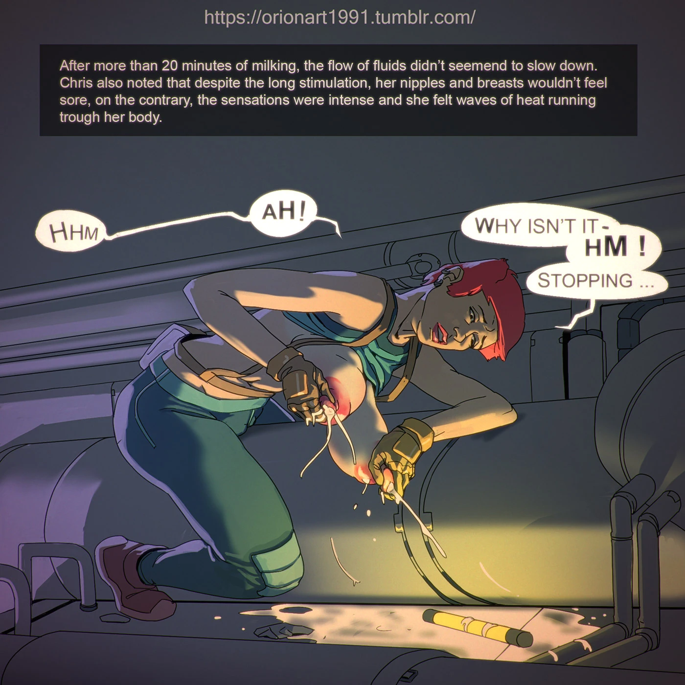 Chris & Neomorph 3 porn comic picture 6