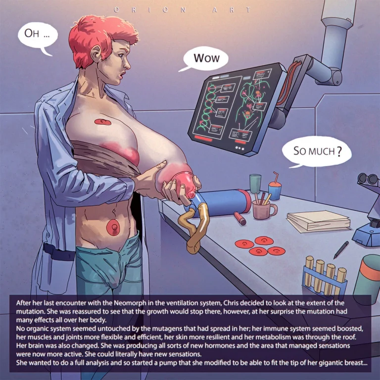 Chris & Neomorph 4 porn comic picture 2