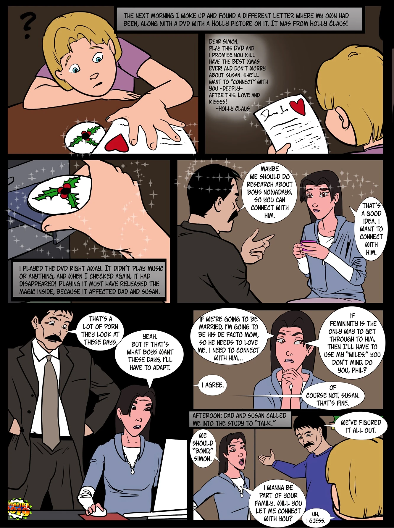 Christmas Magic 2019 porn comic picture 9